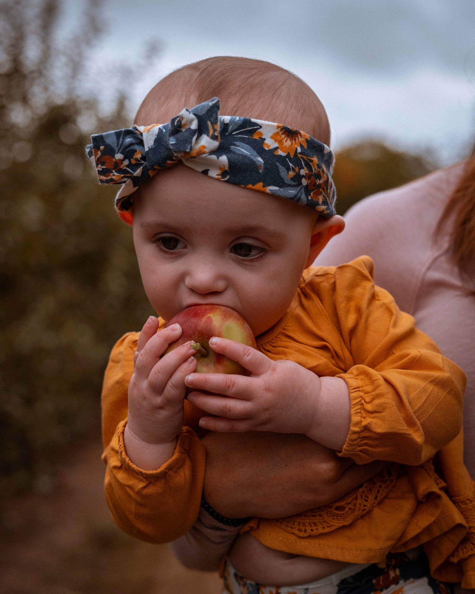 Carmen joined the competition — help win amazing prizes! baby, baby_toddler_clothing, biting, brown, cheek, ear, food_craving, headwear, mouth, nose, person, portrait_photography, thumb, toddler