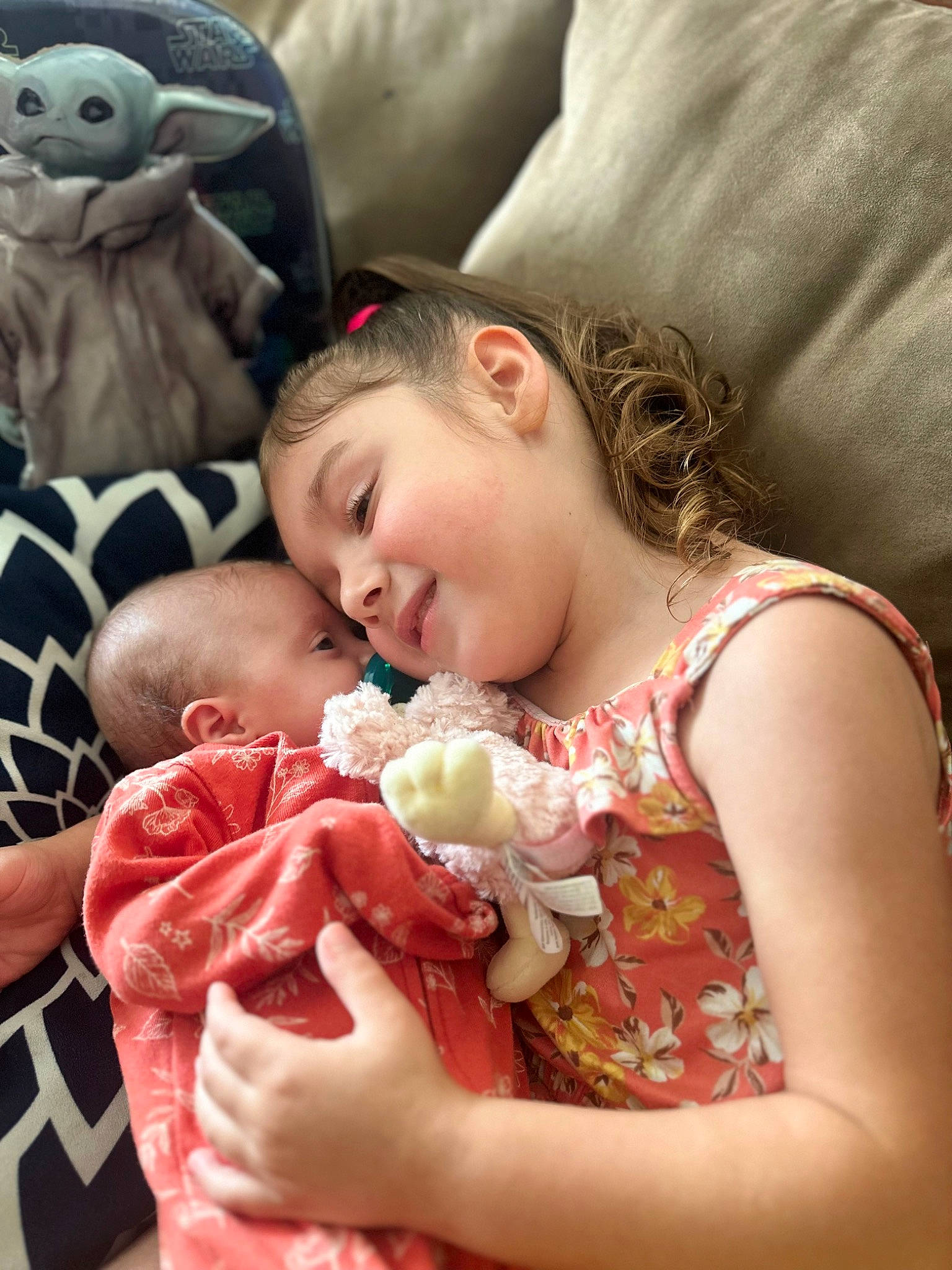 Autumn joined the competition — help win amazing prizes! baby, baby_products, baby_toddler_clothing, child, comfort, event, eye, face, fun, happy, head, headwear, linens, love, person, petal, pink, sitting, skin, textile