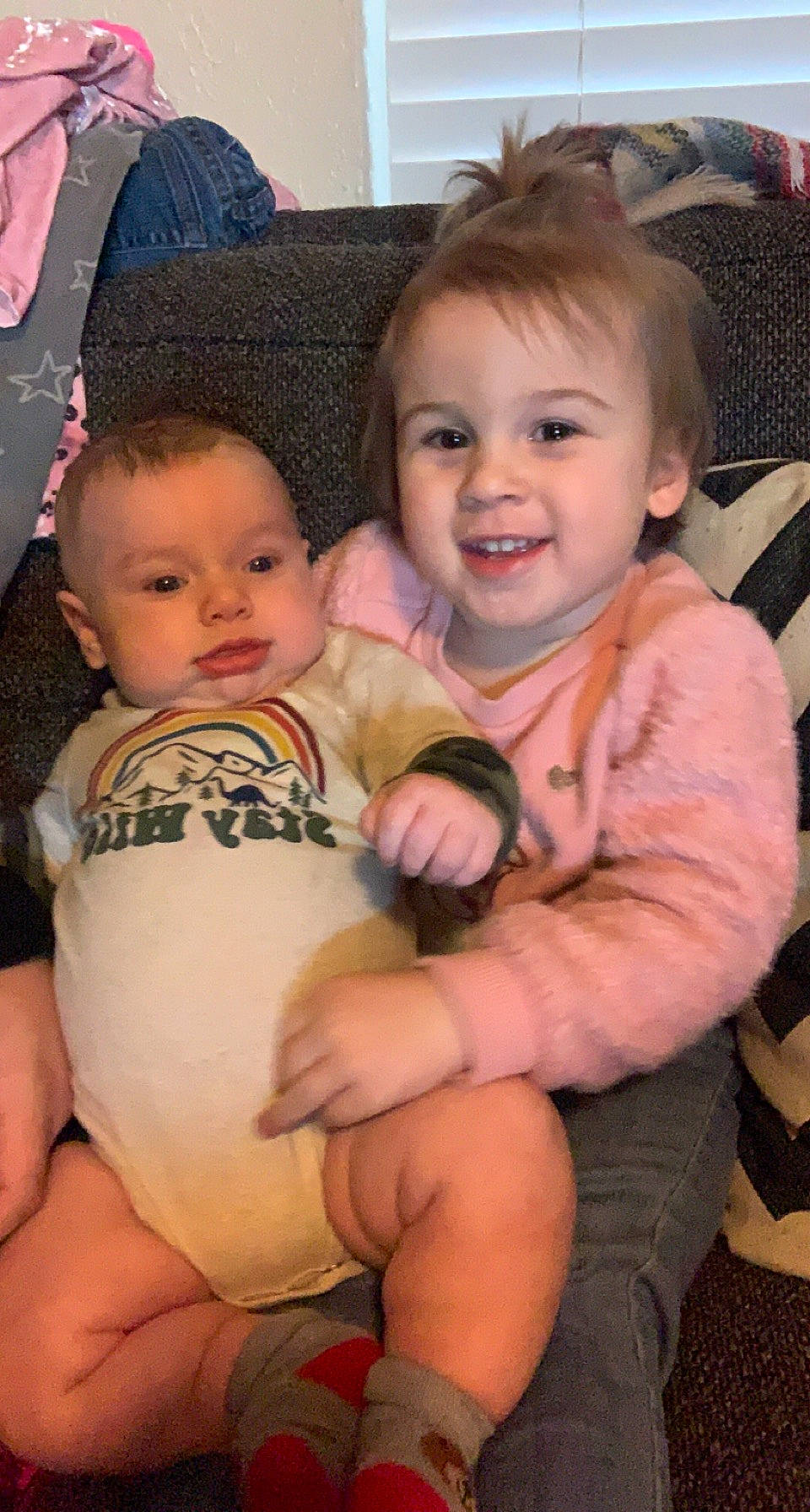 Peyton joined the competition — help win amazing prizes! cheek, chin, comfort, eye, face, facial_expression, hair, hairstyle, head, human_body, iris, joy, lap, leg, mouth, nose, organ, person, product, skin