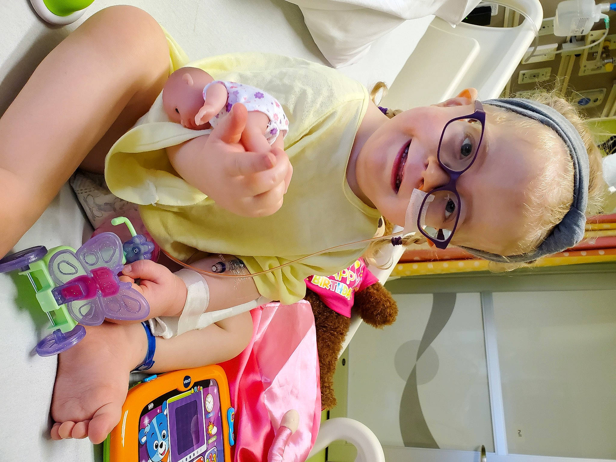 Lillie joined the competition — help win amazing prizes! baby, birth, child, joy, person, pink