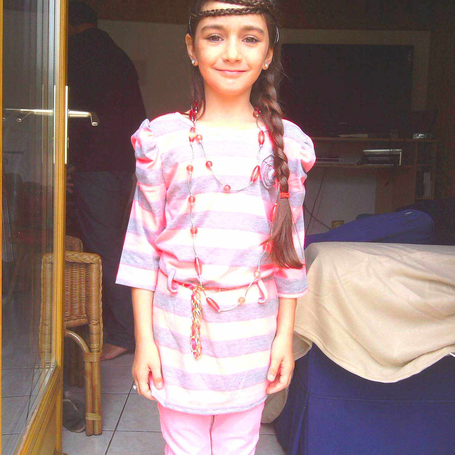 Lily participe au concours pour gagner de l'argent avec cette photo :