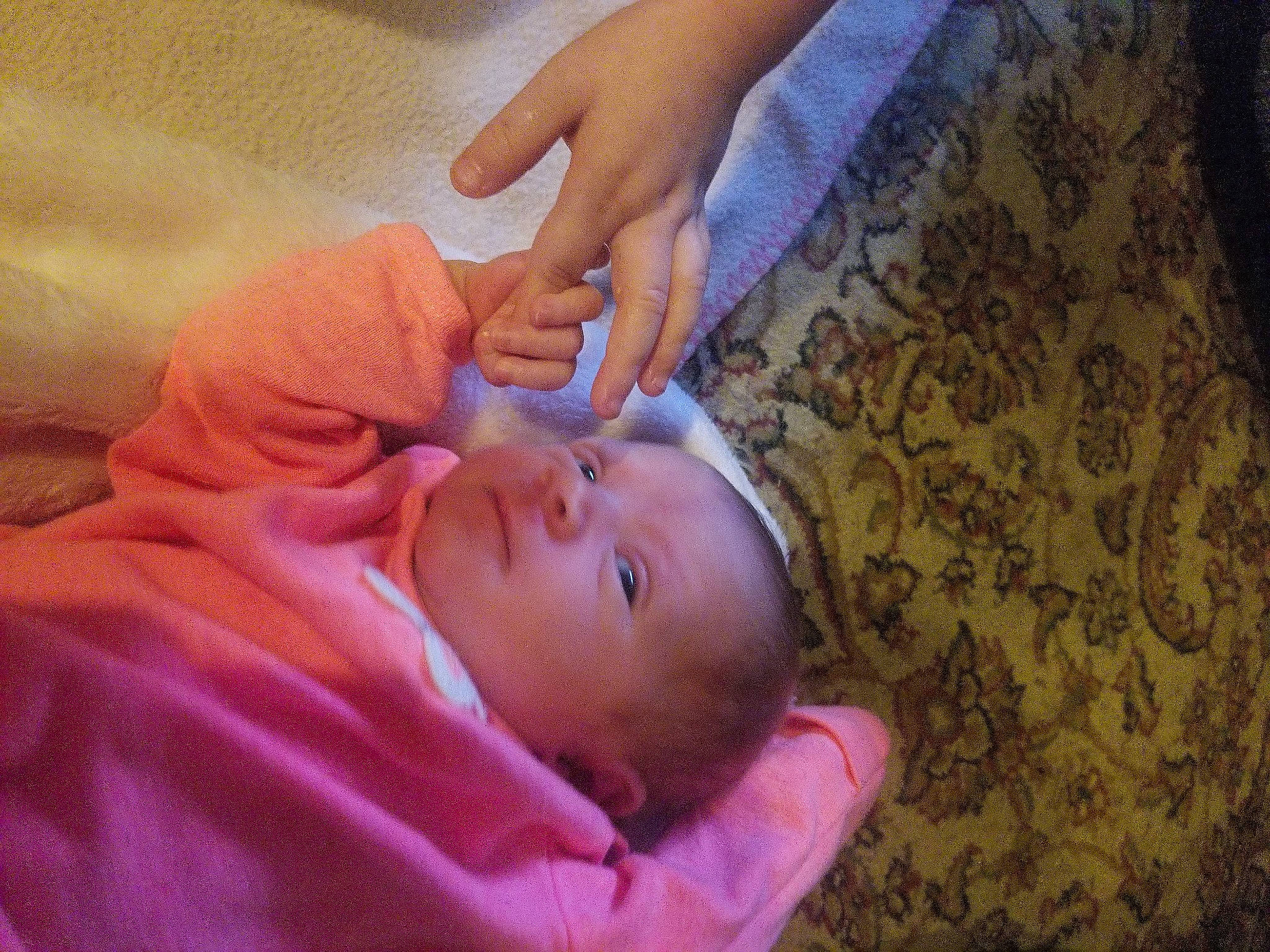 Paislee joined the competition — help win amazing prizes! baby, baby_toddler_clothing, cheek, comfort, ear, eyebrow, eyelash, finger, gesture, hair, hand, human_body, iris, lip, mouth, neck, nose, person, pink, skin