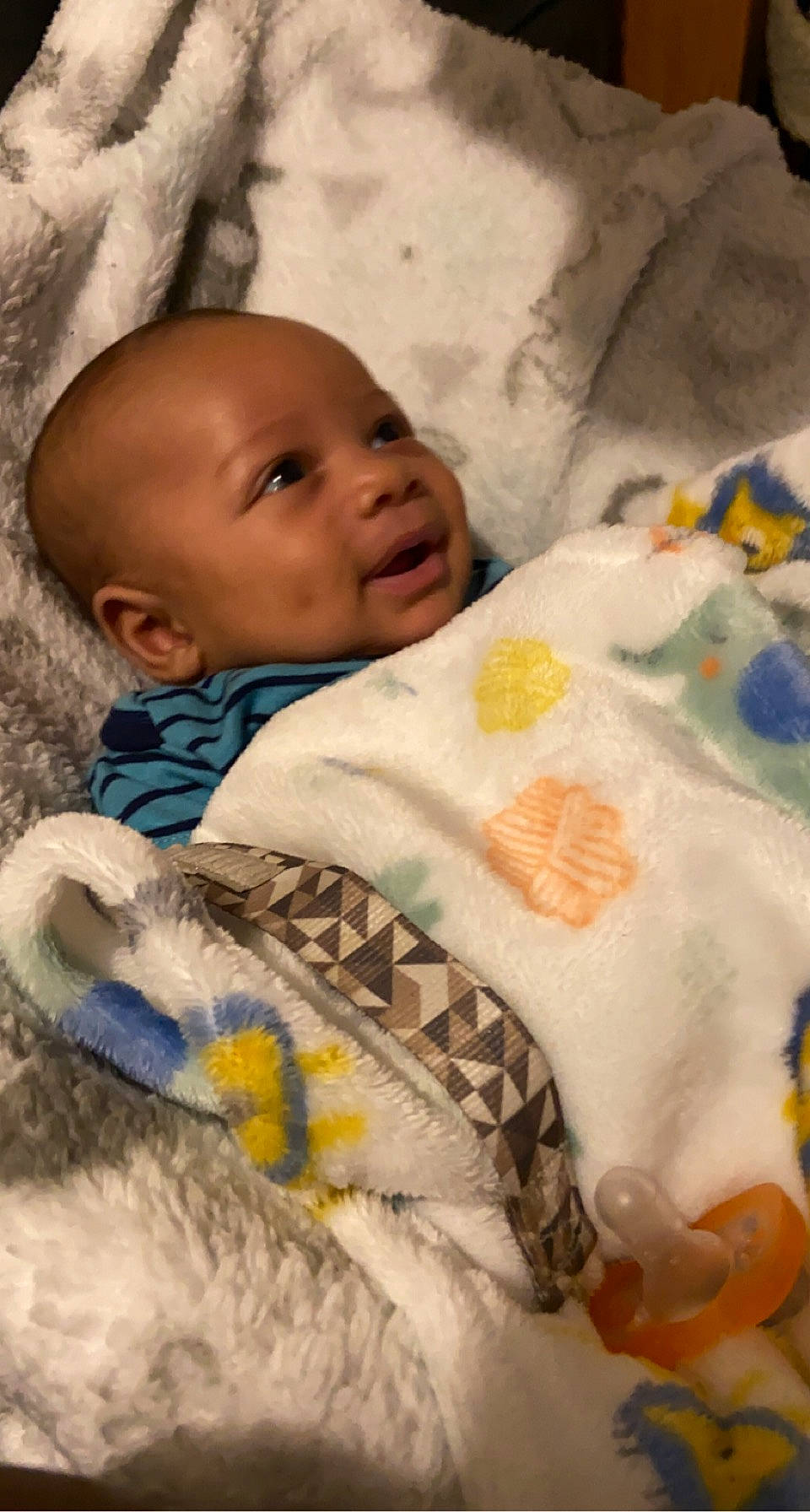 Atreus joined the competition — help win amazing prizes! baby, baby_products, baby_toddler_clothing, bedding, bedtime, cheek, child, comfort, eye, fun, fur, happy, headgear, linens, nose, pattern, person, room, skin, textile