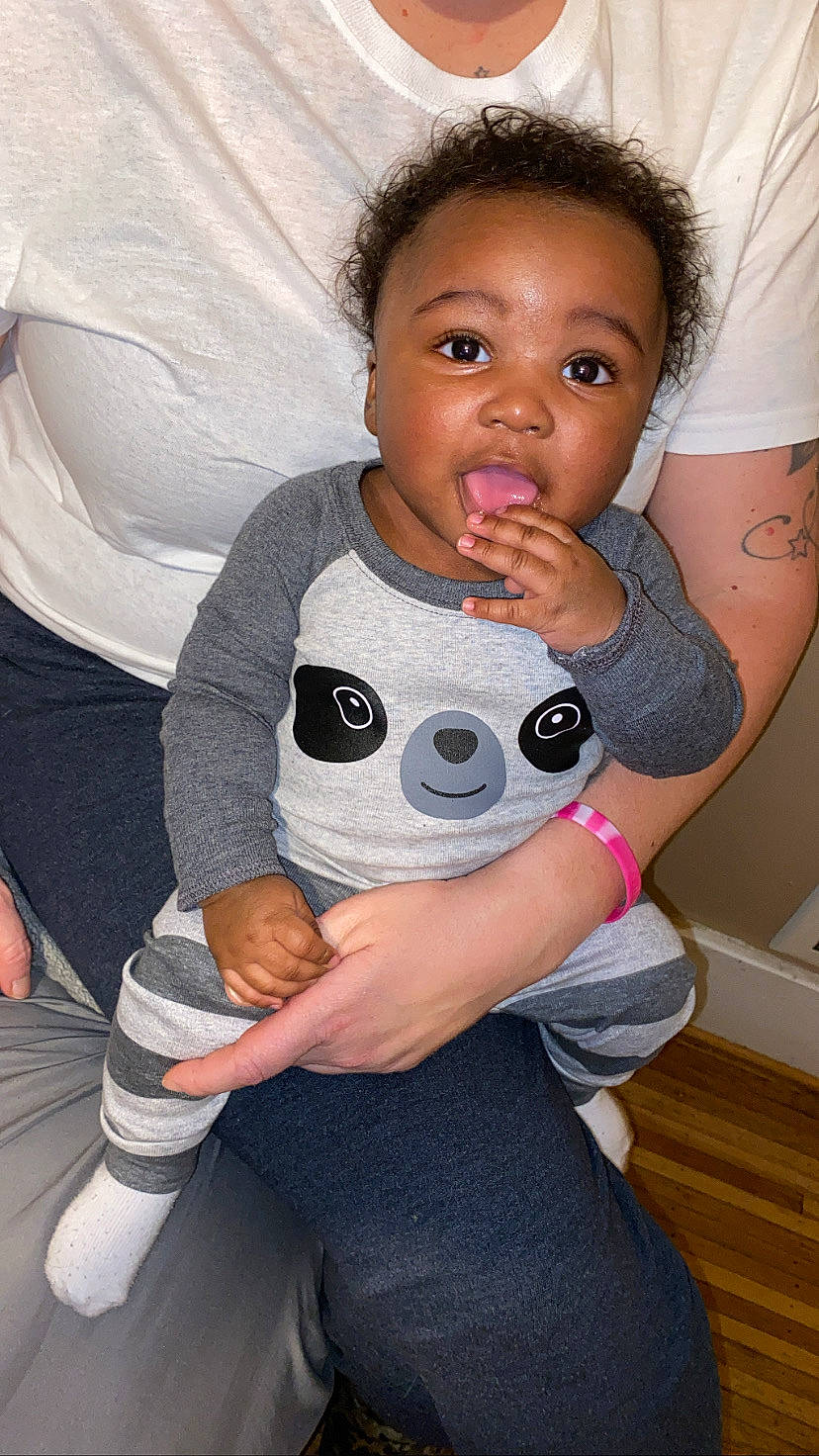 Chase joined the competition — help win amazing prizes! arm, baby, baby_toddler_clothing, cheek, comfort, eyelash, face, finger, gesture, hand, happy, joint, lip, neck, nose, person, product, shoulder, sleeve, t_shirt