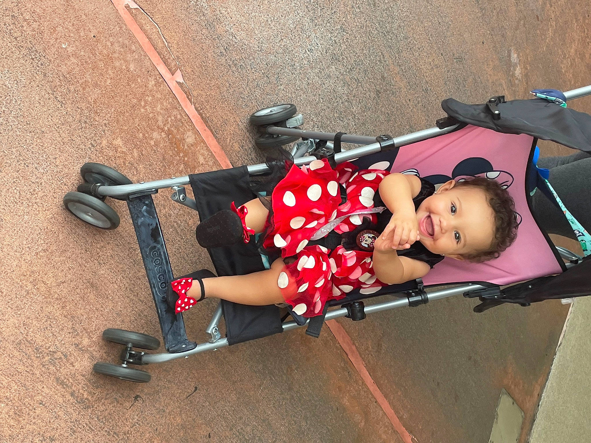 Jaylynn joined the competition — help win amazing prizes! auto_part, automotive_wheel_system, baby, baby_carriage, baby_products, boot, carmine, child, fun, helmet, human_leg, knee, person, recreation, rolling, smile, thigh, tire, toddler, tree