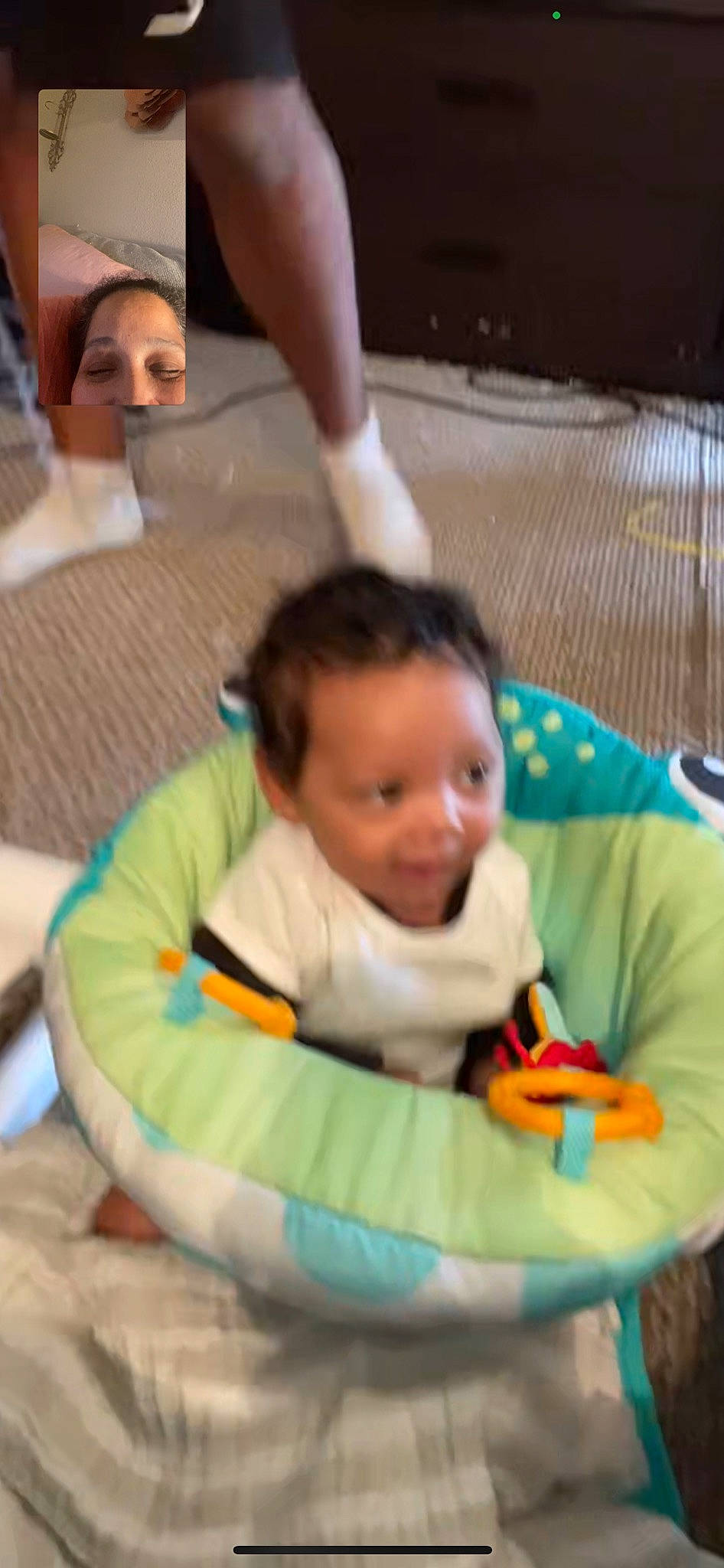 Giovanni is registered to the contest to win money with this photo: baby, baby_products, baby_toddler_clothing, bib, chair, cheek, child, comfort, foot, fun, grass, happy, human_leg, leisure, mammal, person, play, sitting, skin, toddler