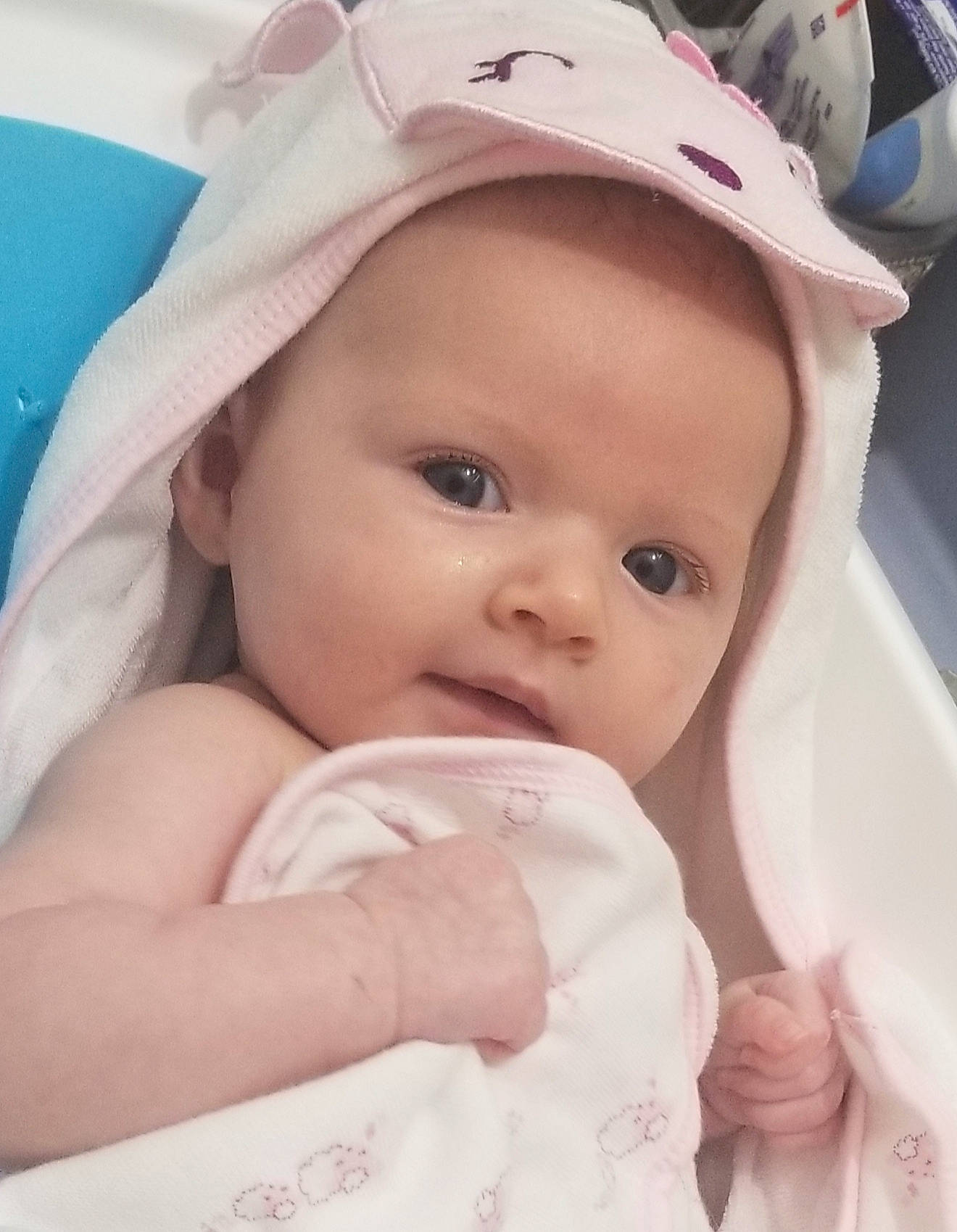 Zaylia joined the competition — help win amazing prizes! baby, baby_products, beauty, birth, cheek, child, eye, face, headgear, lip, nose, person, pink, product, skin, smile, toddler