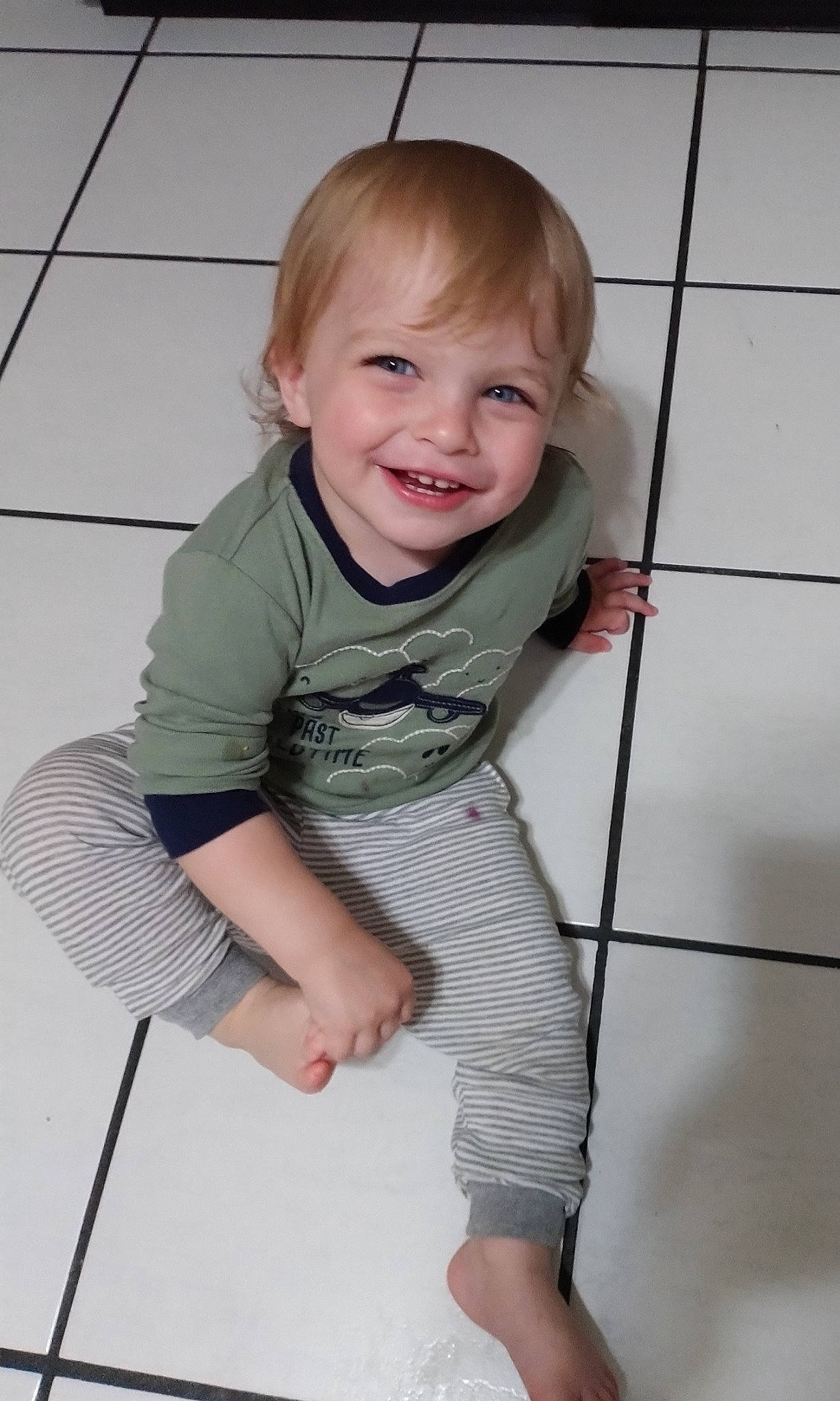 Connor joined the competition — help win amazing prizes! arm, baby_toddler_clothing, cheek, child, chin, eye, face, finger, floor, flooring, hair, happy, joy, knee, leg, person, skin, sleeve, smile, standing