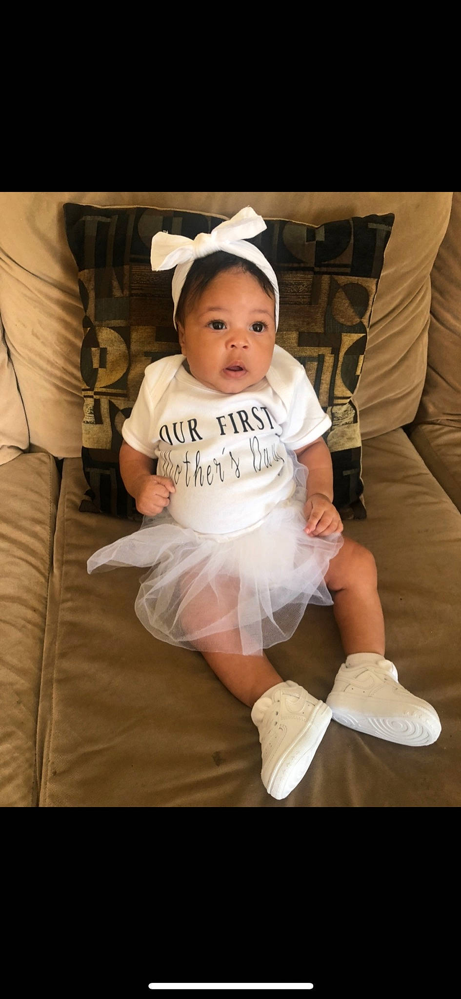 Kalie joined the competition — help win amazing prizes! baby, baby_toddler_clothing, child, child_model, costume, headgear, person, product, sitting, smile, toddler