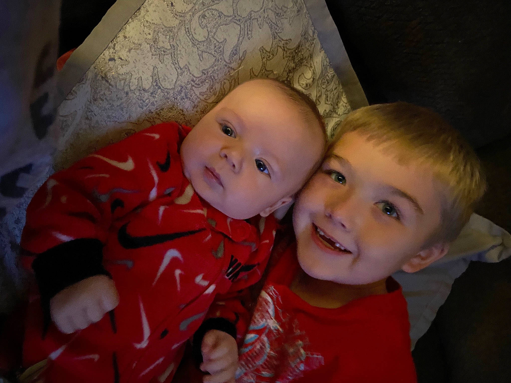 Jaxson joined the competition — help win amazing prizes! baby, baby_toddler_clothing, carmine, cheek, child, comfort, event, fun, happy, iris, joy, lap, mouth, nose, person, room, sitting, skin, smile, t_shirt