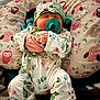 Harper joined the competition — help win amazing prizes! baby, infant, pacifier, onesie, head_wrap, sleeping, pillow, owl_pattern, blanket, cozy, cute, child, soft_lighting, indoor, rest, newborn, floral_pattern, hand_mittens, comfort, nursery