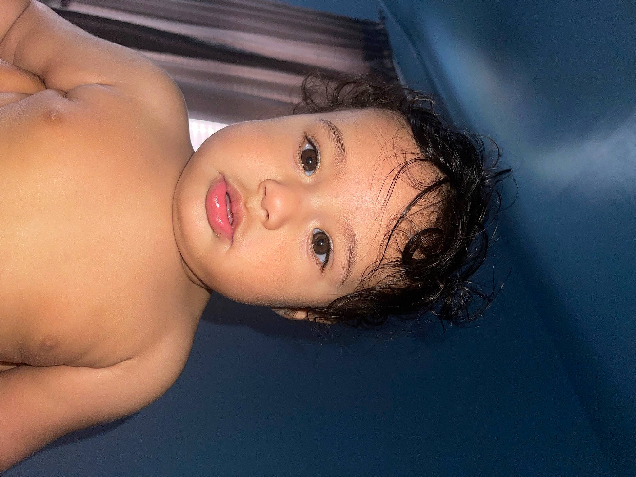 Jhair is registered to the contest to win money with this photo: abdomen, arm, baby, black_hair, blond, cheek, chest, child, eyelash, flash_photography, happy, human_body, iris, lip, mouth, neck, nose, person, skin, toddler