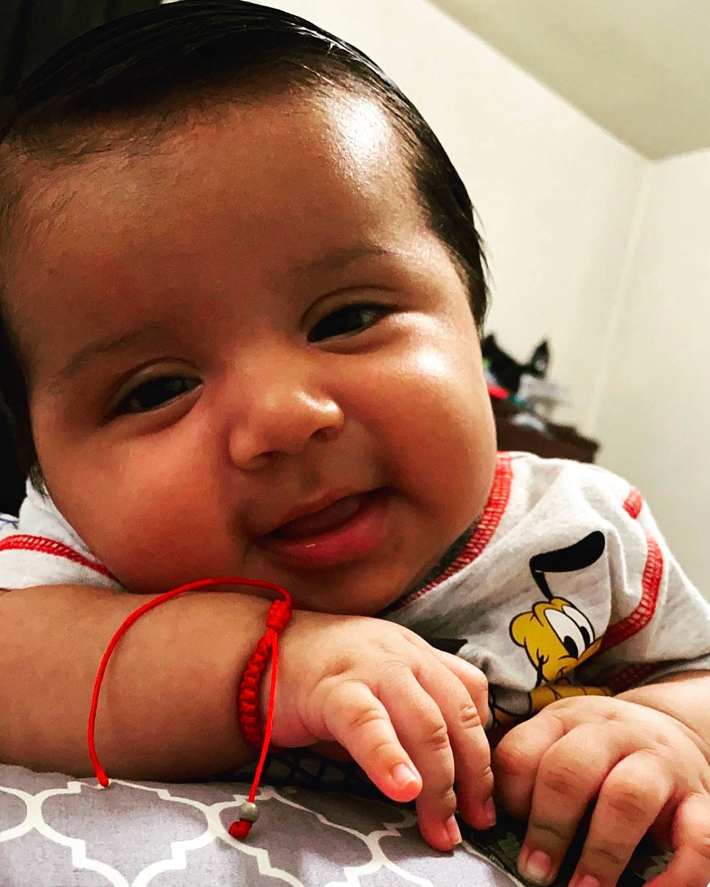 Israel joined the competition — help win amazing prizes! baby, baby_toddler_clothing, cheek, child, eyelash, face, facial_expression, finger, fun, gesture, happy, human_body, lip, mouth, nail, nose, person, skin, smile, thumb