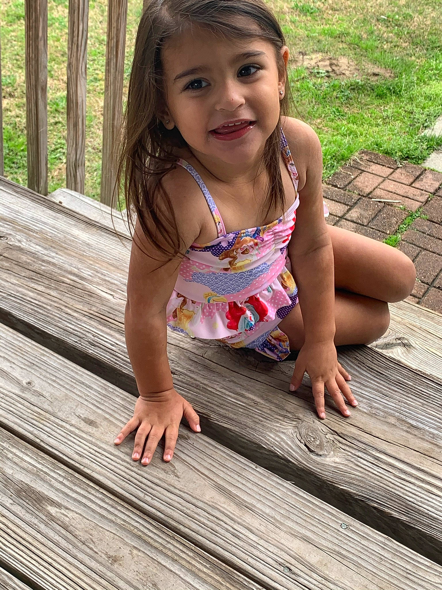 Alexa joined the competition — help win amazing prizes! baby, baby_toddler_clothing, child, face, finger, flooring, fun, grass, hair, happy, hardwood, head, joy, leisure, people_in_nature, person, plant, skin, smile, toddler