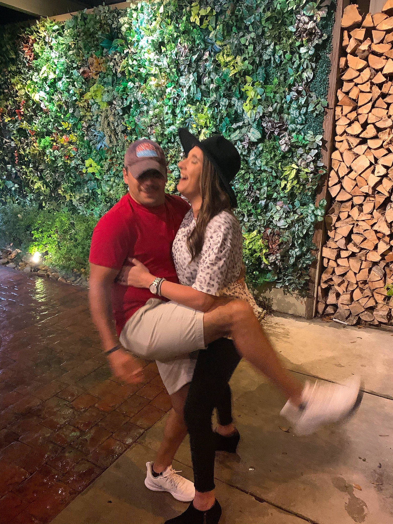 Alexa joined the competition — help win amazing prizes! cool, eyewear, fashion, flash_photography, flip_flops, fun, gesture, grass, happy, headwear, human_leg, interaction, knee, leisure, people_in_nature, person, plant, shoe, smile, standing