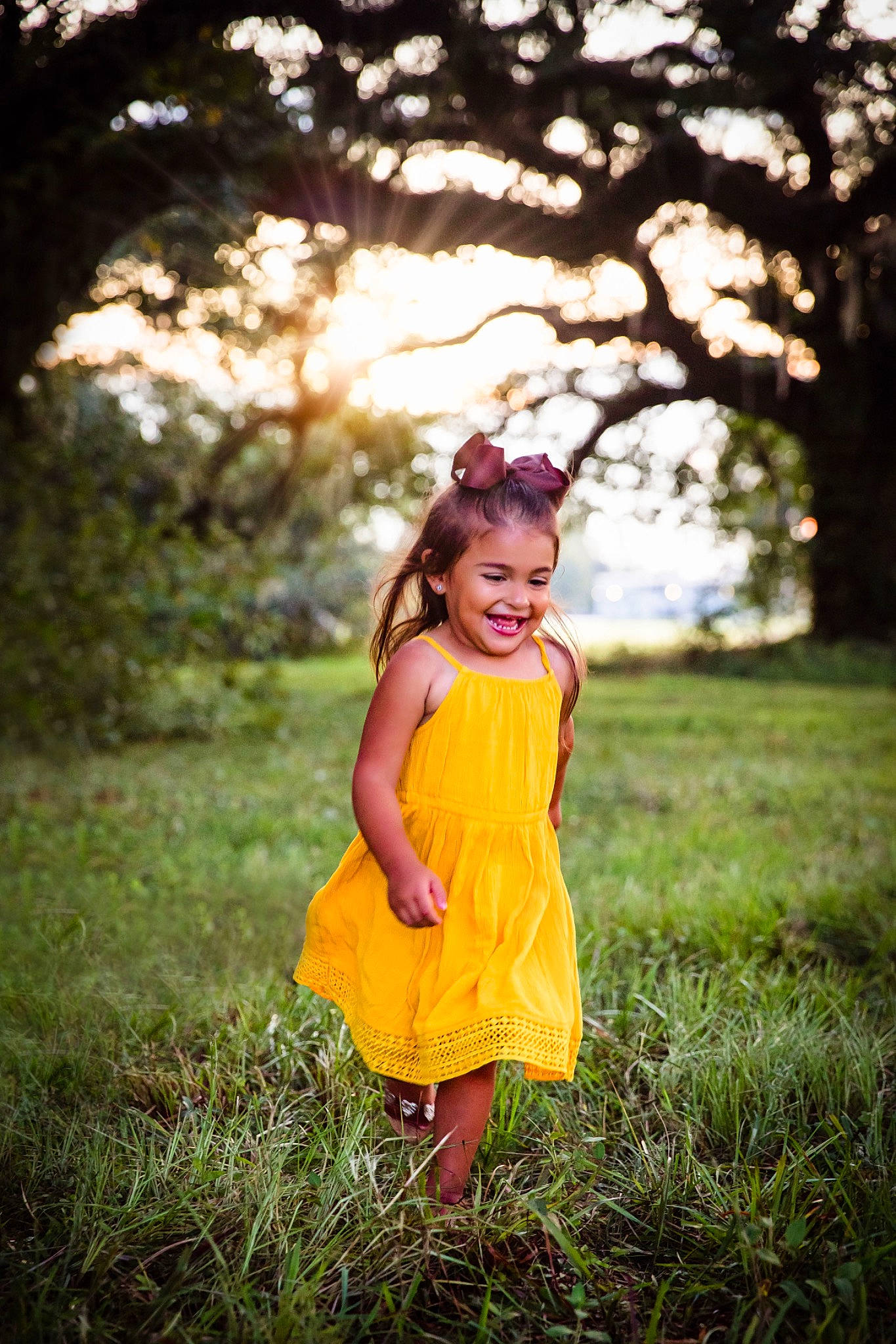 Alexa joined the competition — help win amazing prizes! dress, flash_photography, forest, fun, grass, grassland, happy, joy, leaf, meadow, nature, people_in_nature, person, plant, sky, smile, summer, sunlight, tints_and_shades, toddler