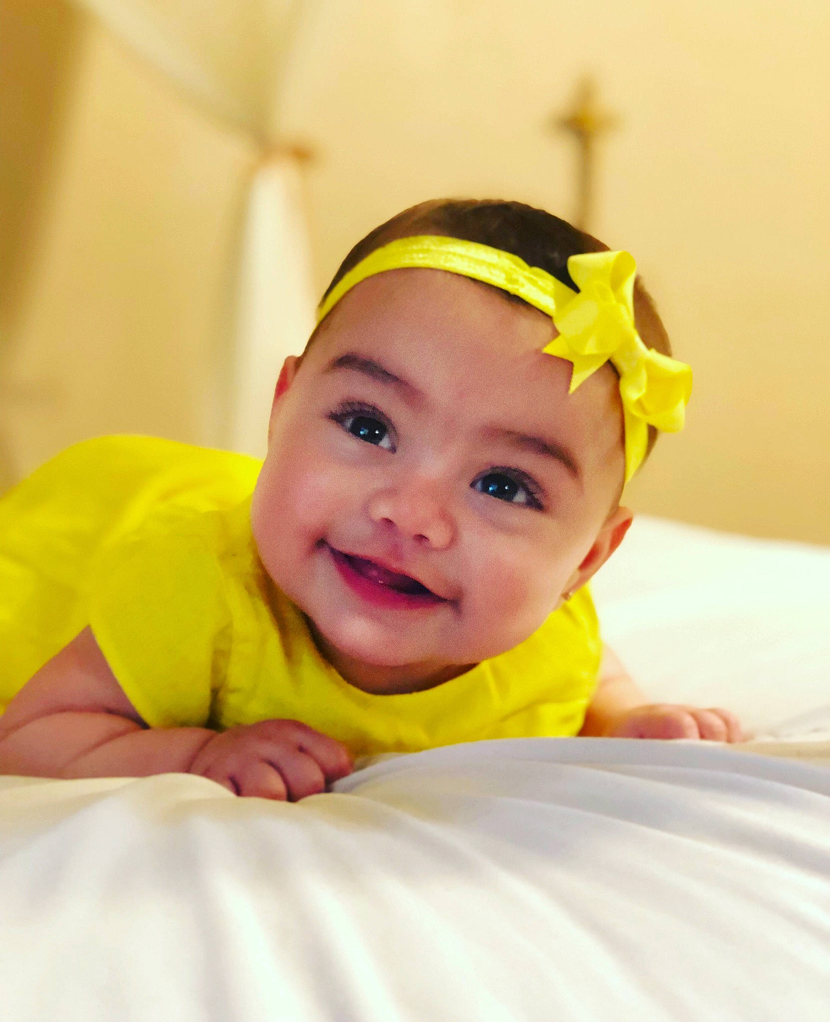 Irene joined the competition — help win amazing prizes! baby, beauty, cheek, child, crown, face, fashion_accessory, hair_accessory, happy, head, headband, headgear, headwear, lip, mouth, person, photography, product, skin, smile