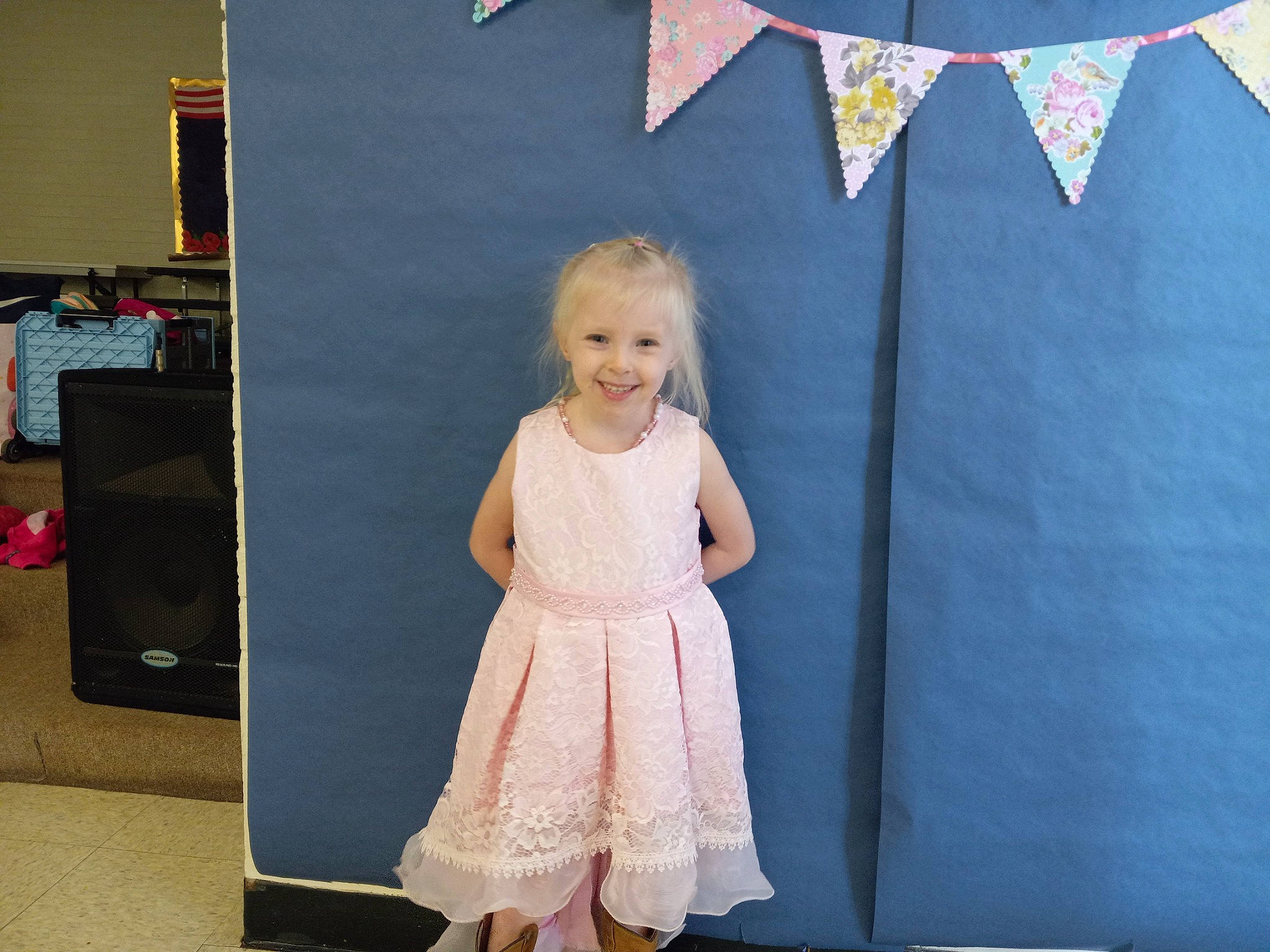 Anastasia joined the competition — help win amazing prizes! child, costume, dress, entertainment, event, fashion, fashion_design, flooring, formal_wear, fun, happy, joy, leisure, magenta, person, pink, purple, room, smile, t_shirt