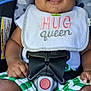 baby, baby_boy, bib, car_seat, child, closeup, clothing, cute, green_stripes, happy, headband, indoors, infant, portrait, safety, seatbelt, sitting, smiling, white_shoes, young_child