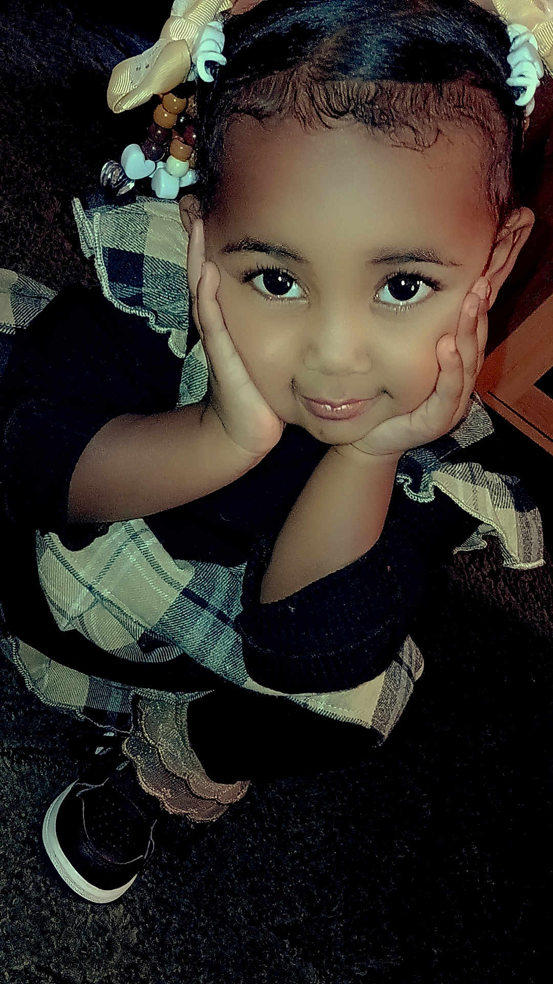 Royale joined the competition — help win amazing prizes! ankle, bodypart, child, clothing, face, female, finger, footwear, girl, hand, happy, head, pants, person, photography, portrait, shoe, shorts, smile, sneaker