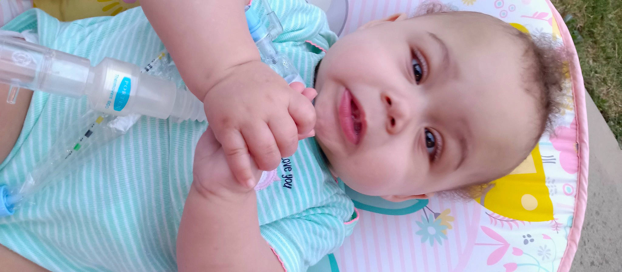 Paris joined the competition — help win amazing prizes! azure, baby, baby_toddler_clothing, cheek, eyebrow, eyelash, finger, gesture, hand, happy, iris, lip, mouth, nail, nose, person, plastic_bottle, product, skin, thumb