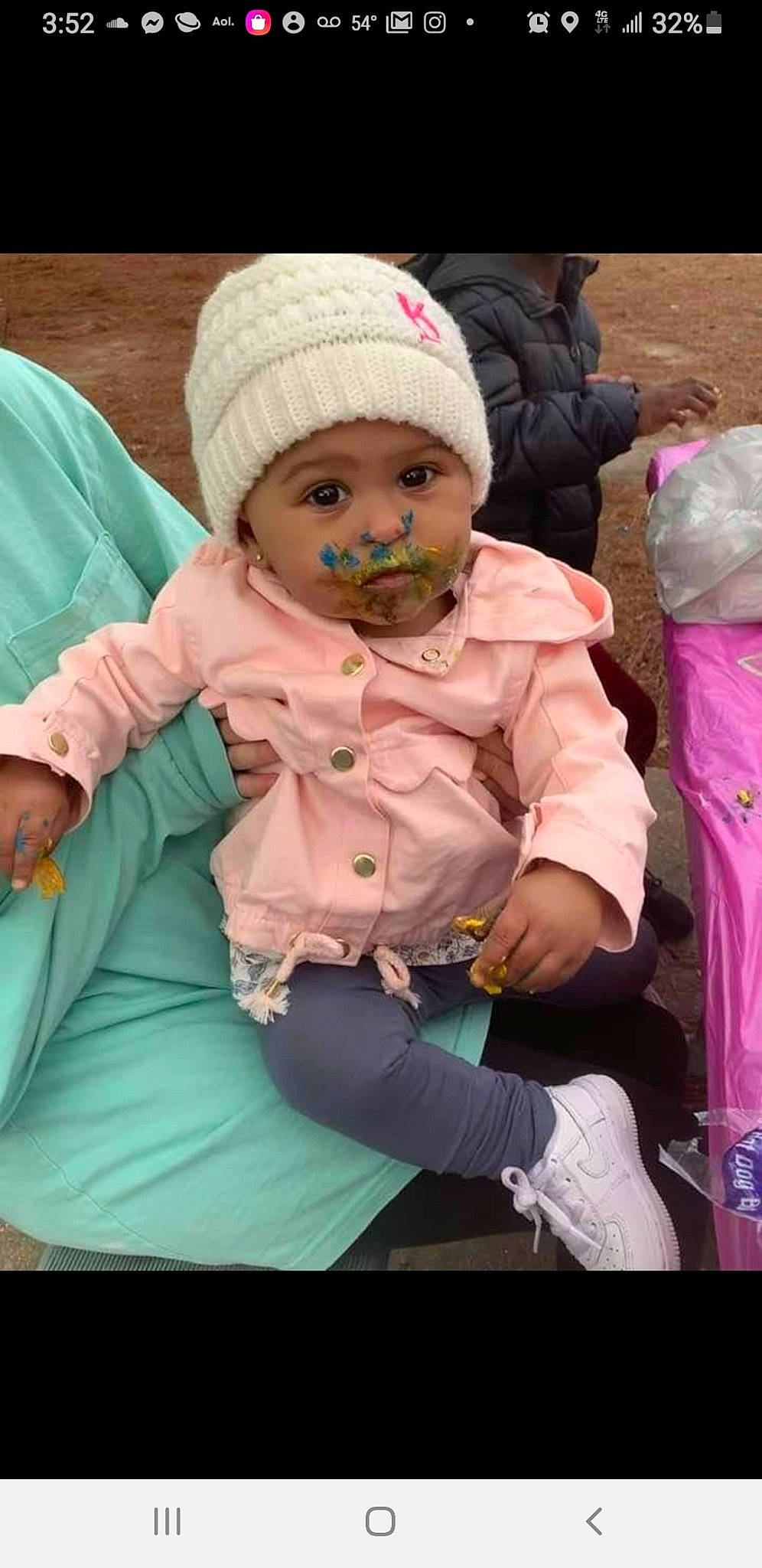 Kynsleigh joined the competition — help win amazing prizes! baby, child, headgear, headwear, person, pink, toddler