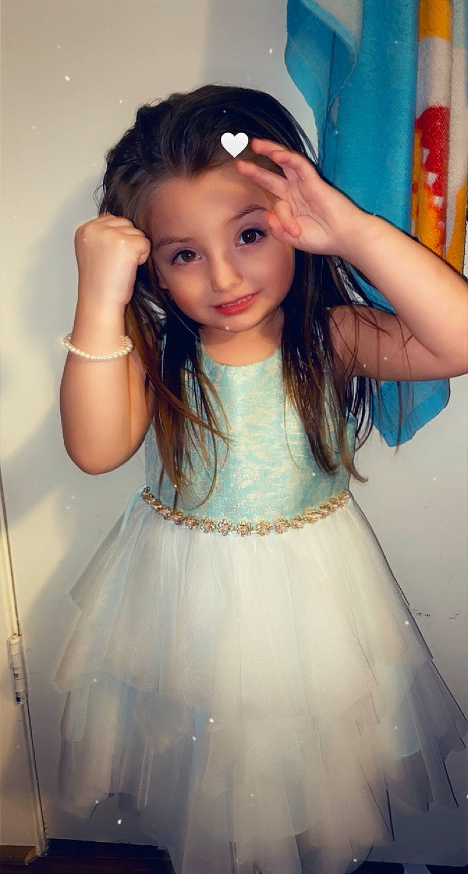 Meredith joined the competition — help win amazing prizes! baseball_cap, bookcase, child_model, day_dress, dress, embellishment, goggles, hair_accessory, hairstyle, headband, joy, one_piece_garment, person, portrait_photography, shelf, shelving