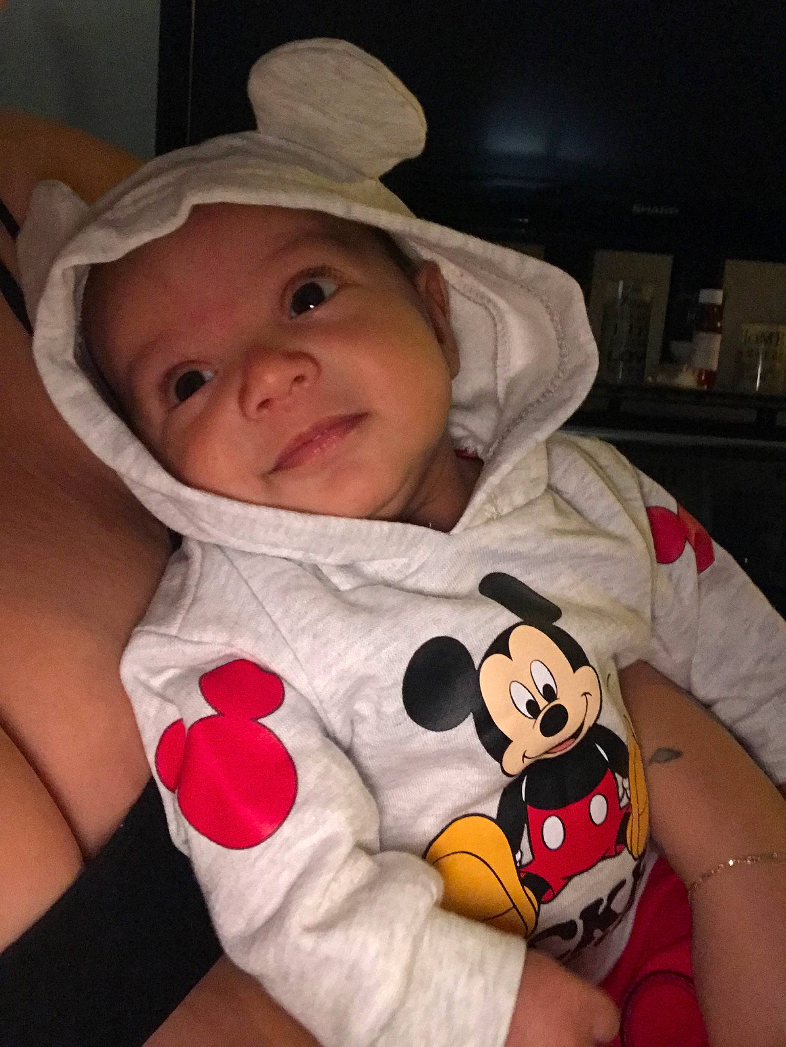 Emmanuel joined the competition — help win amazing prizes! baby, cheek, child, fun, hat, headgear, headwear, person, skin, smile, toddler, vacation