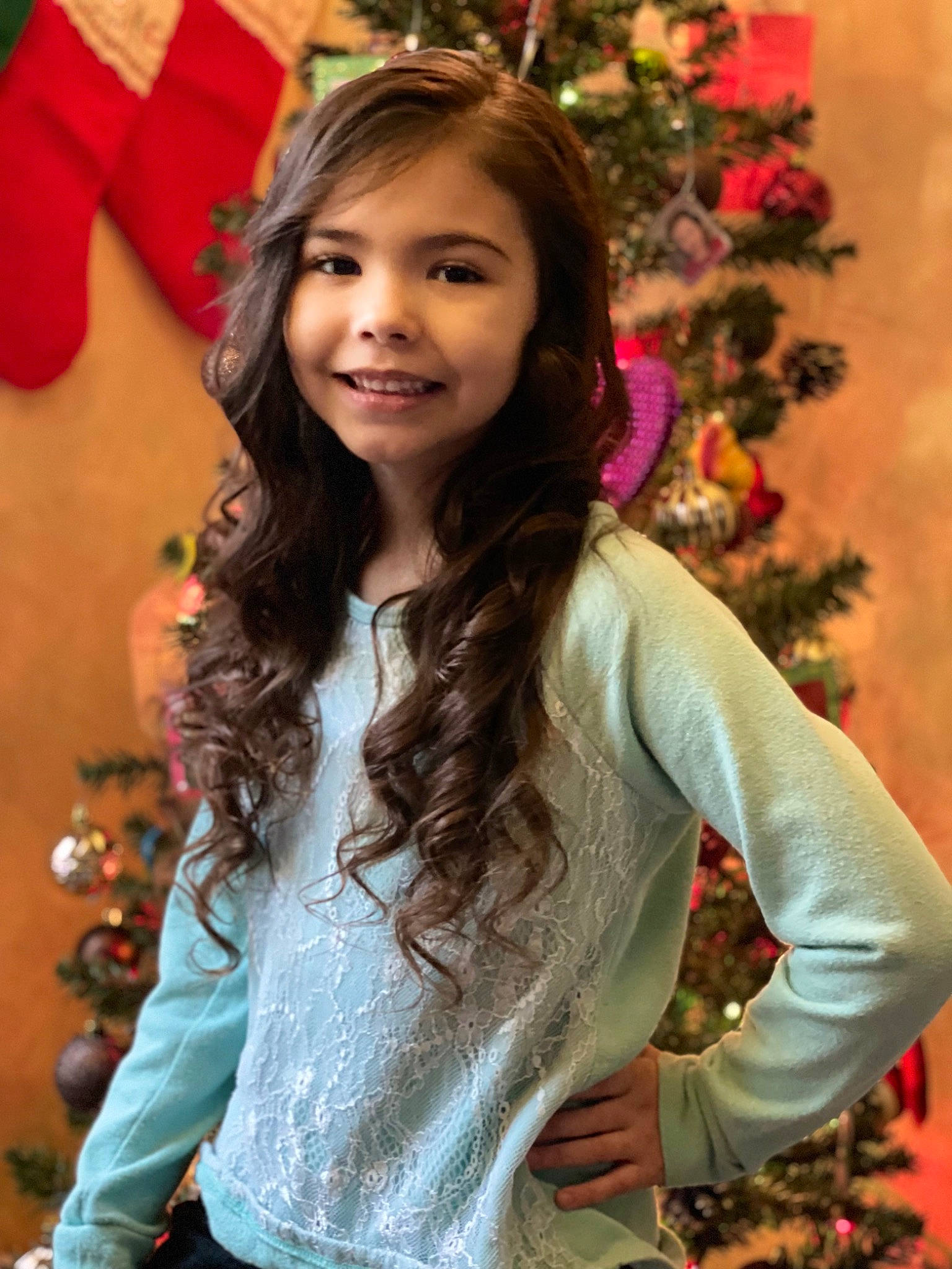 Celeste is registered to the contest to win money with this photo: black_hair, brown_hair, event, fashion, hair, hairstyle, happy, joy, lip, long_hair, neck, outerwear, person, shoulder, sleeve, smile, standing, street_fashion, textile, thigh