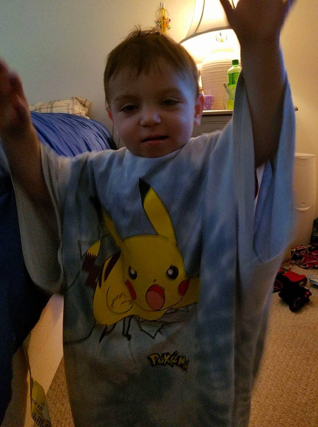 Brad-lee Hooper joined the competition — help win amazing prizes! arm, baby, baby_toddler_clothing, chest, child, elbow, finger, fun, gesture, hairstyle, hand, happy, joint, linens, person, shoulder, sleeve, smile, standing, t_shirt