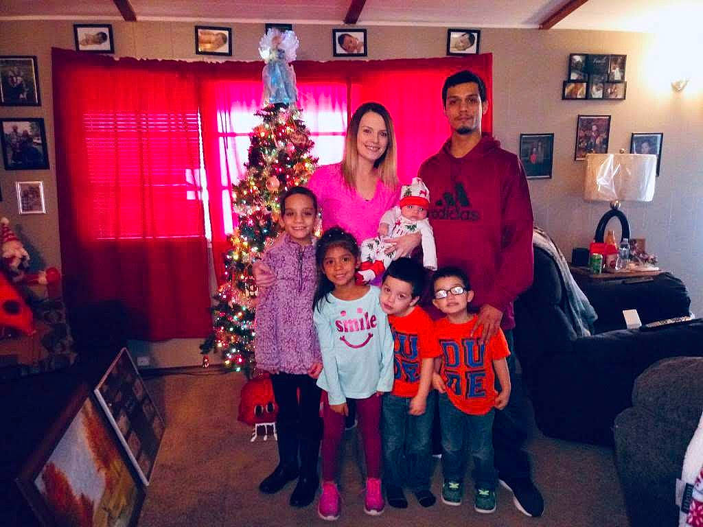 Tatum joined the competition — help win amazing prizes! child, christmas, christmas_eve, christmas_tree, daughter, event, family, fun, happy, holiday, joy, magenta, party, people, person, pink, room, smile, social_group
