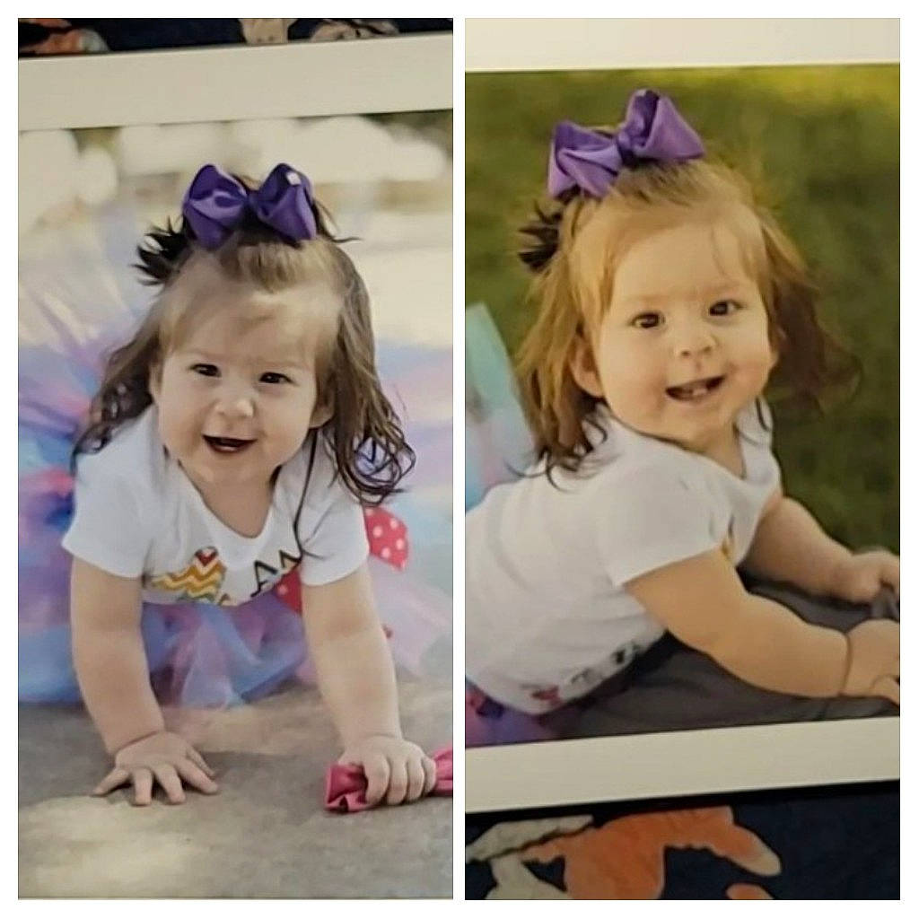 Annaleiyah joined the competition — help win amazing prizes! baby_toddler_clothing, beauty, clothing, facial_expression, font, happy, headgear, headpiece, joy, pattern, person, petal, photograph, pink, plant, purple, sleeve, smile, snapshot, t_shirt