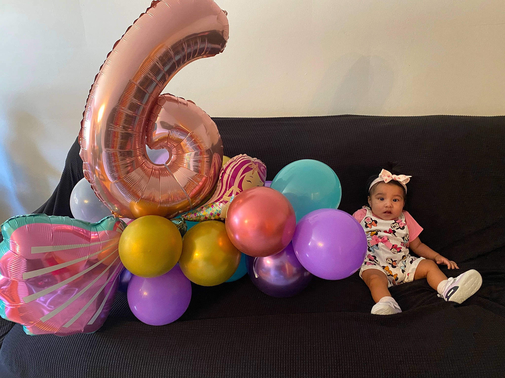 Alison joined the competition — help win amazing prizes! art, baby_toys, balloon, child, event, fun, happy, leisure, magenta, mammal, musical_instrument, party_supply, person, pink, product, sitting, sweetness, toddler, toy, vertebrate