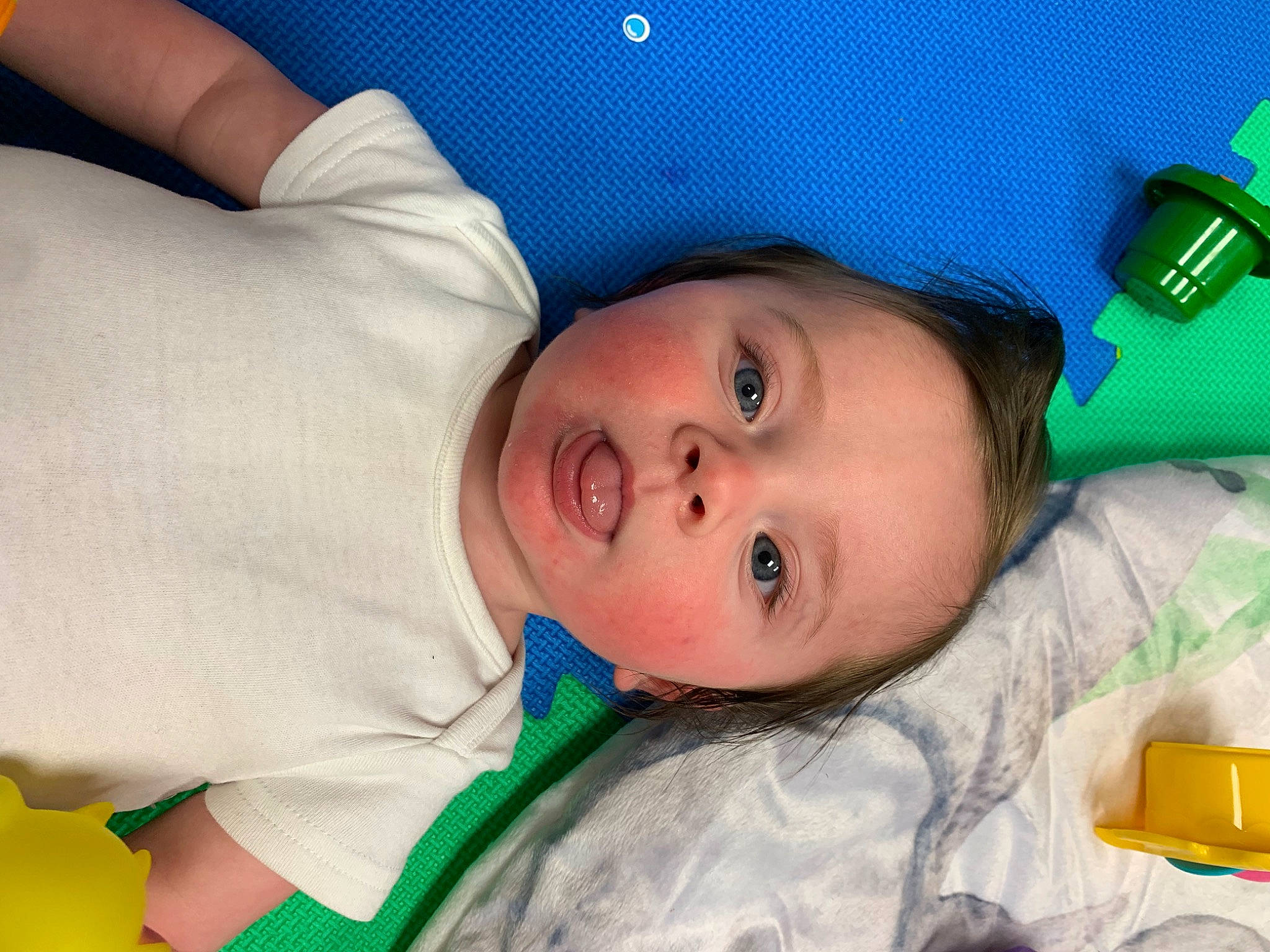 Roderick joined the competition — help win amazing prizes! baby, baby_products, baby_toddler_clothing, cheek, child, chin, comfort, electric_blue, eye, eyebrow, fun, happy, head, iris, lip, mouth, nose, person, skin, toddler