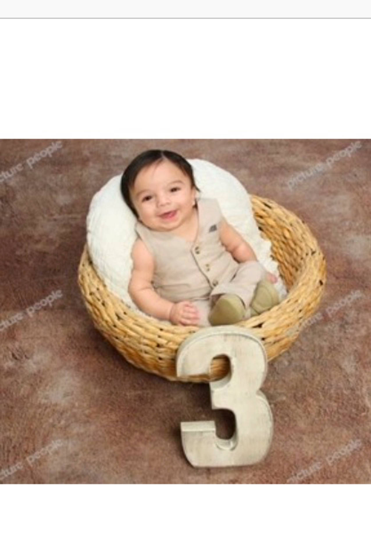 Sidney joined the competition — help win amazing prizes! beige, child, fur, infant, joy, neck, person, product, sitting, toddler