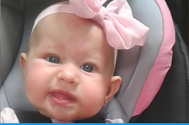 Keira joined the competition — help win amazing prizes! cheek, child, chin, ear, eye, eyebrow, face, forehead, girl, head, infant, lip, mouth, nose, person, product, skin, smile, toddler