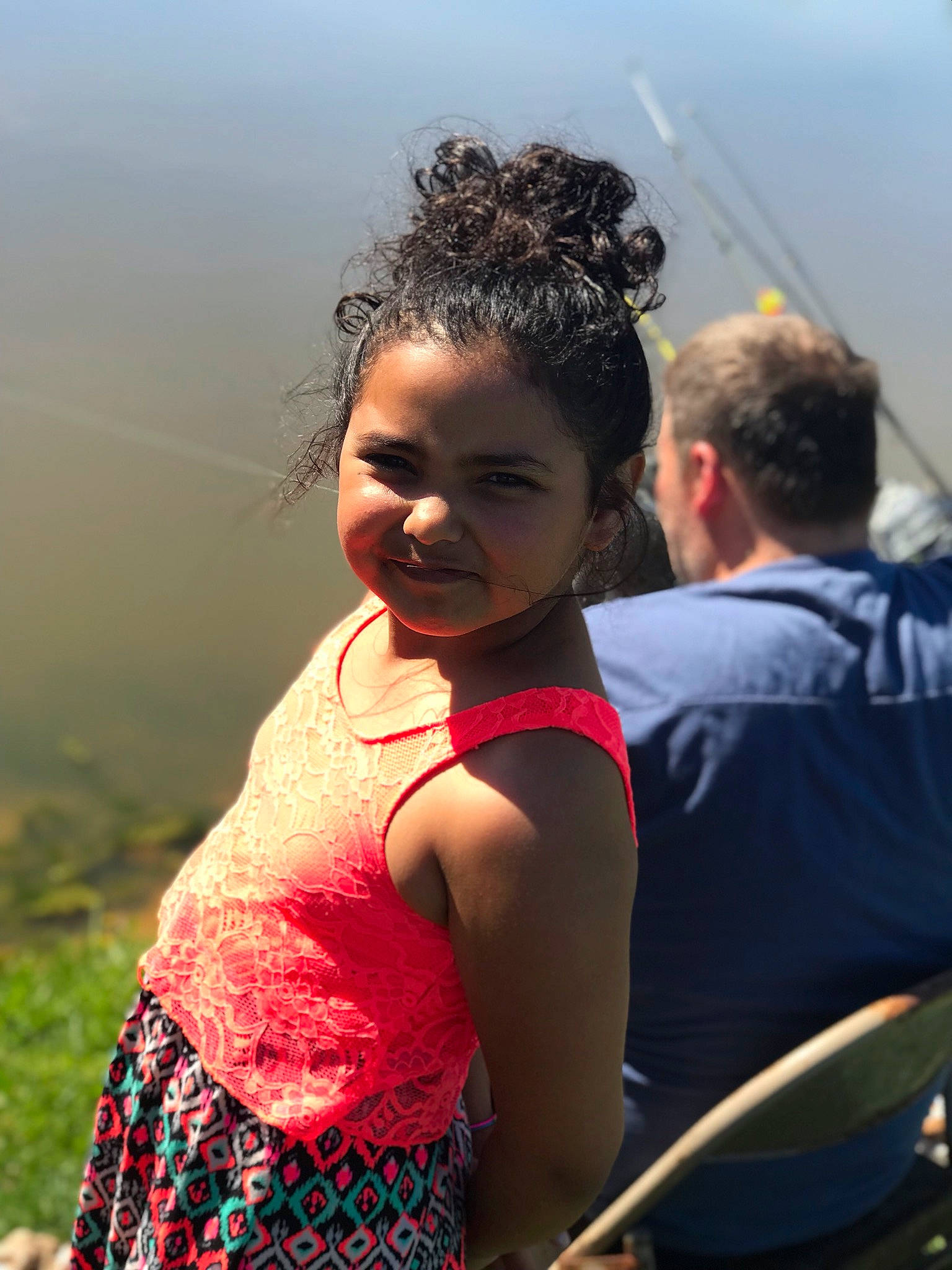 Eva joined the competition — help win amazing prizes! adaptation, black_hair, child, fun, hair, hairstyle, happy, long_hair, person, photography, shoulder, sky, smile, summer, sunlight, tourism, vacation