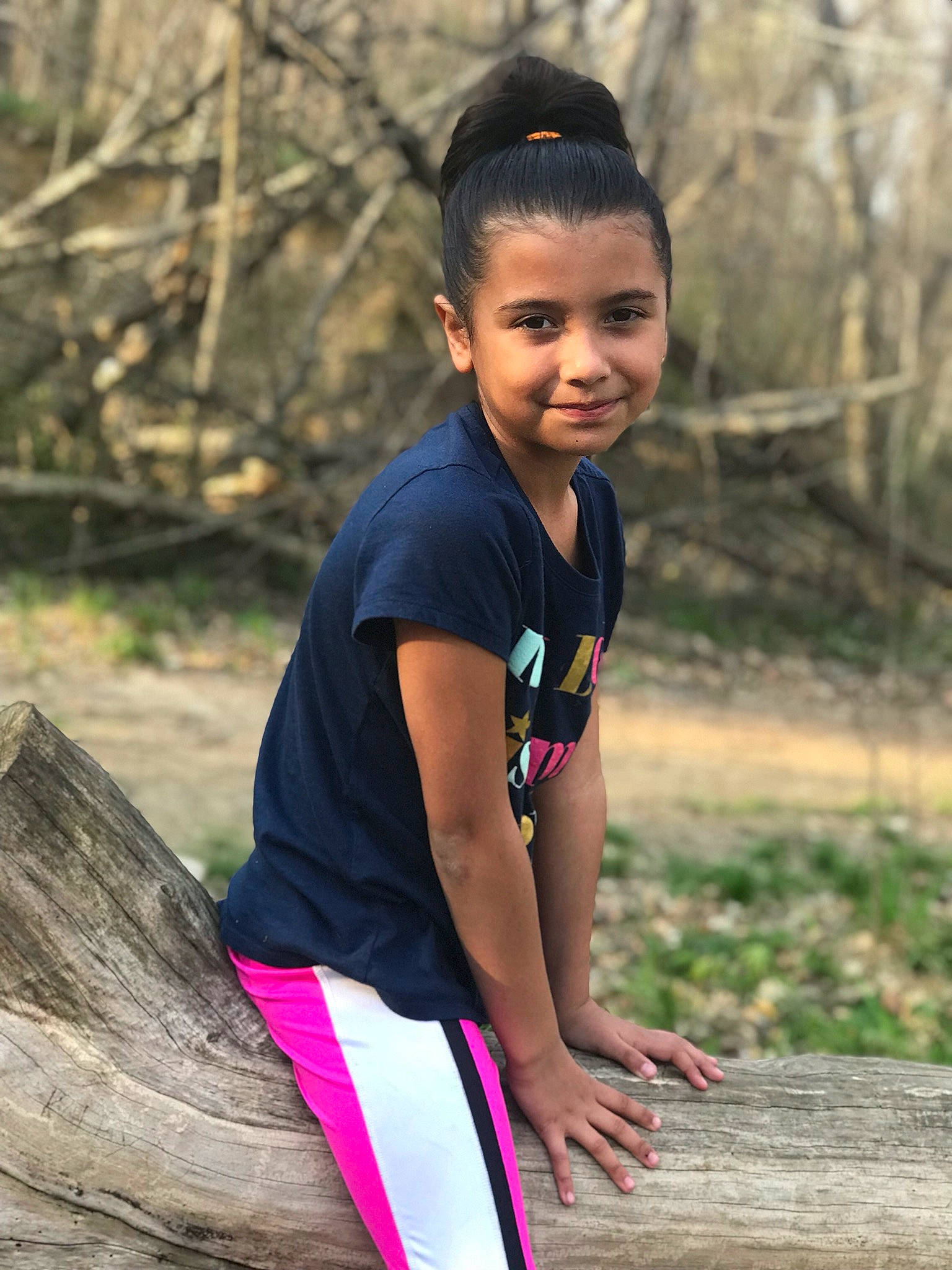 Aaliyah is registered to the contest to win money with this photo: beauty, black_hair, child, child_model, fawn, grass, happy, joy, leg, person, photo_shoot, photography, pink, plant, recreation, running, sitting, smile, style, tree