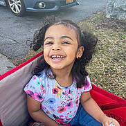 Athena is registered to the contest to win money with this photo: alloywheel, car, carwheel, child, clothing, face, female, girl, head, machine, pants, person, photography, portrait, spoke, t_shirt, tire, transportation, vehicle, wheel