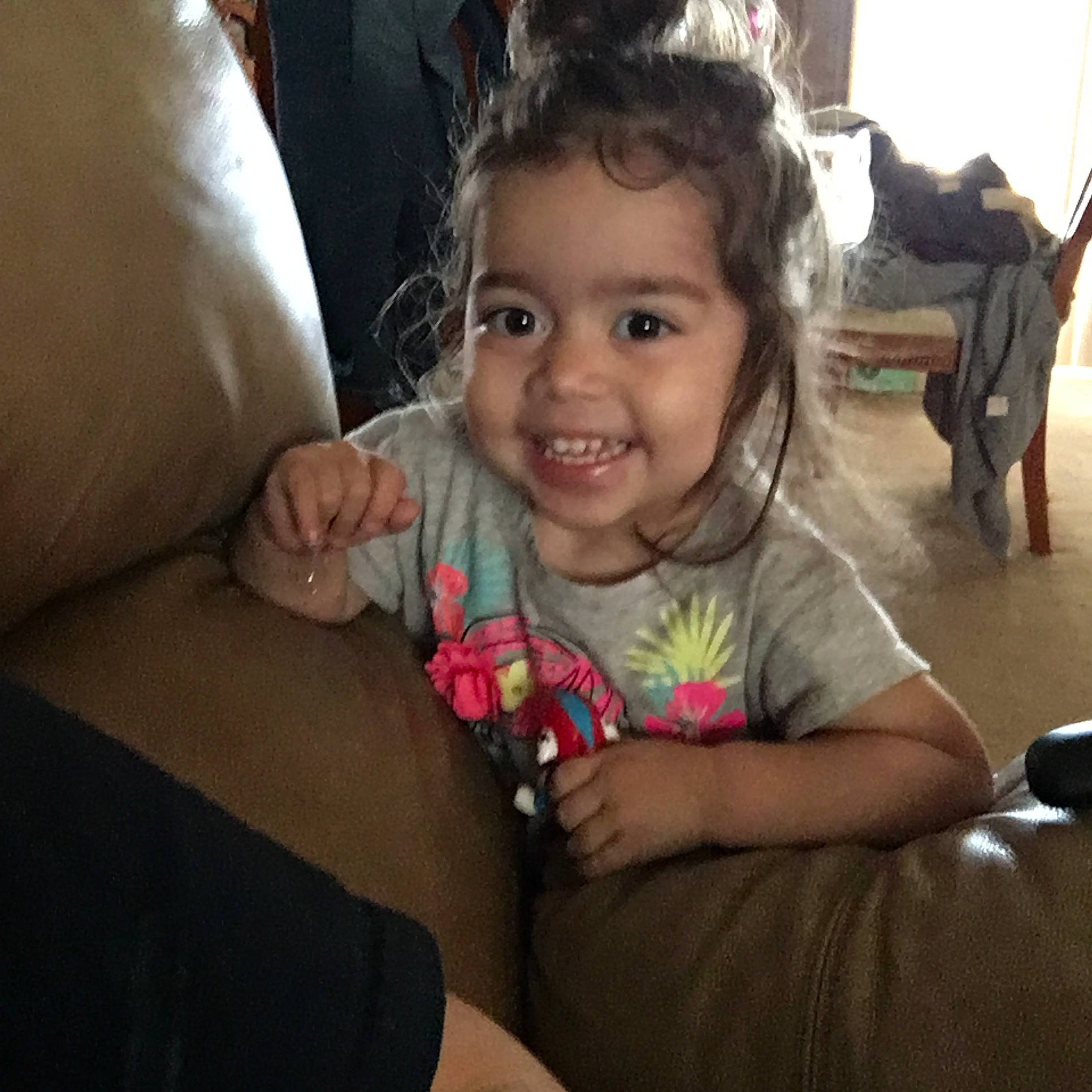 Anais joined the competition — help win amazing prizes! arm, beauty, cheek, child, cool, electronic_device, eye, face, finger, head, human, joy, leg, lip, mouth, nose, person, sitting, skin, smile