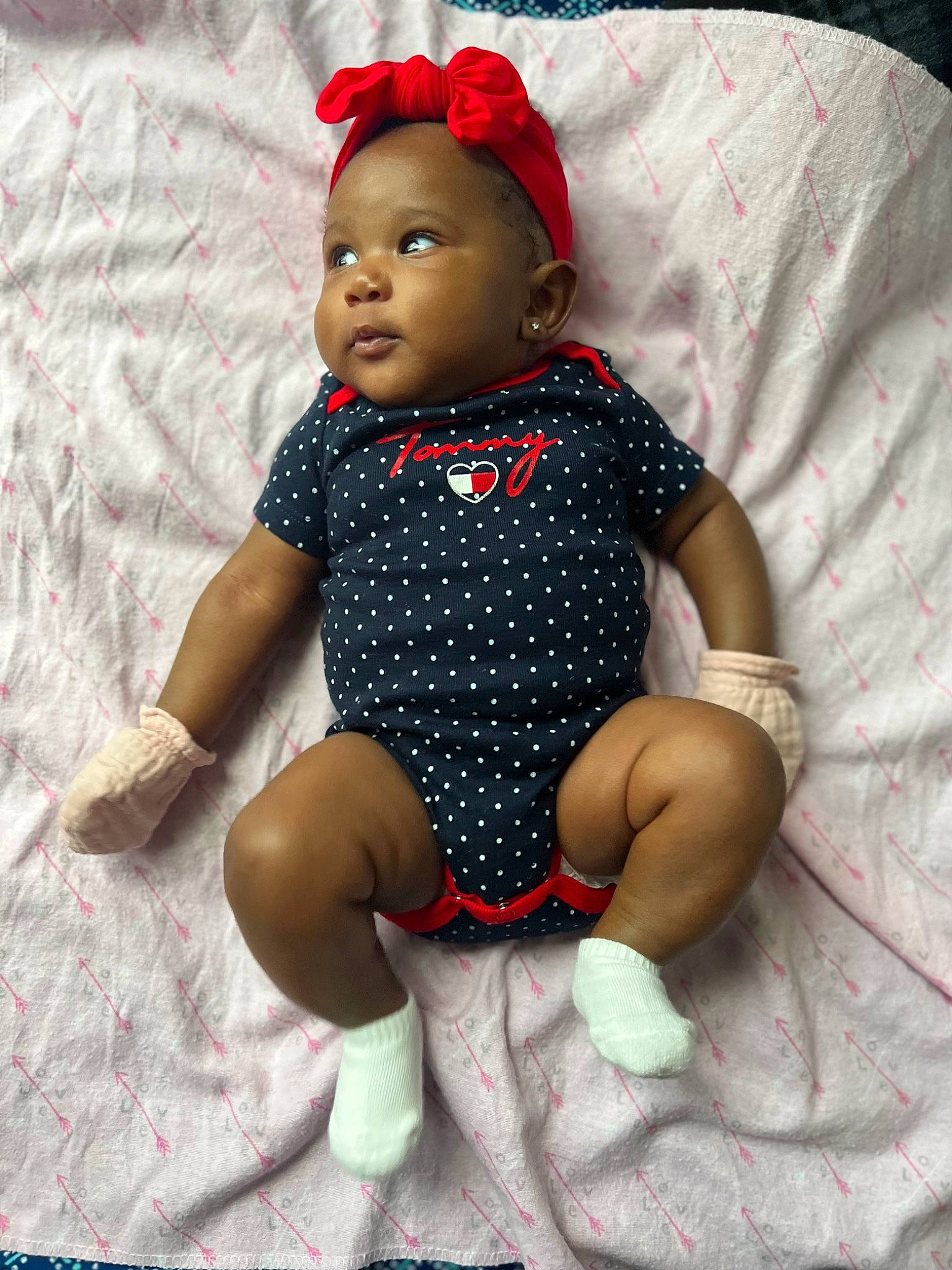 Anayah joined the competition — help win amazing prizes! art, baby, baby_toddler_clothing, cap, carmine, doll, dress, fashion_accessory, fashion_design, human_leg, magenta, pattern, person, pink, sitting, sleeve, textile, thigh, toy, wig