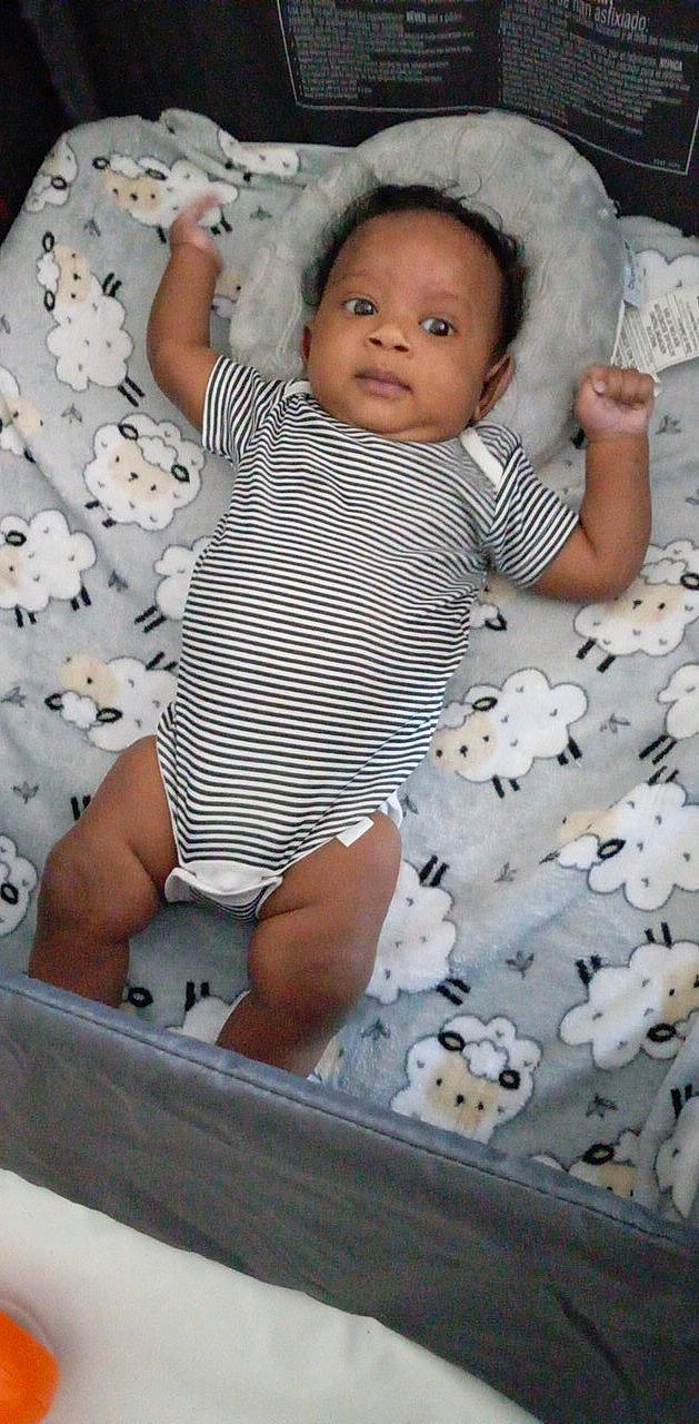 Kh'Osen is registered to the contest to win money with this photo: baby, baby_toddler_clothing, beauty, black, cheek, comfort, eye, face, happy, head, iris, pattern, person, photograph, shorts, skin, sleeve, smile, snapshot, toddler