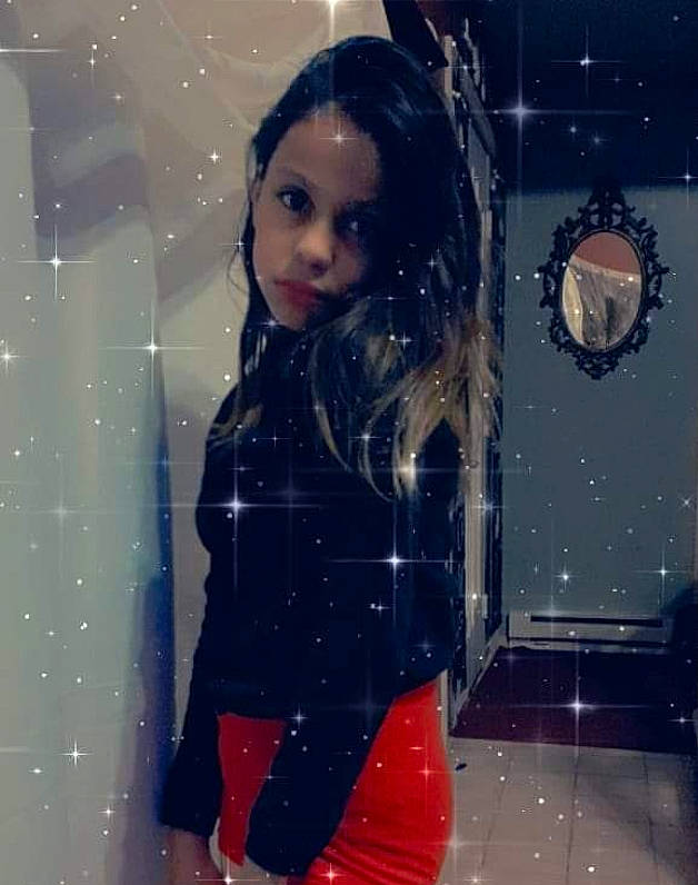 Alyssa Elliott is registered to the contest to win money with this photo: black_hair, brown_hair, cool, door, electric_blue, event, fashion_design, fashion_model, flash_photography, fun, human_leg, latex, long_hair, magenta, pattern, person, snow, standing, thigh, waist