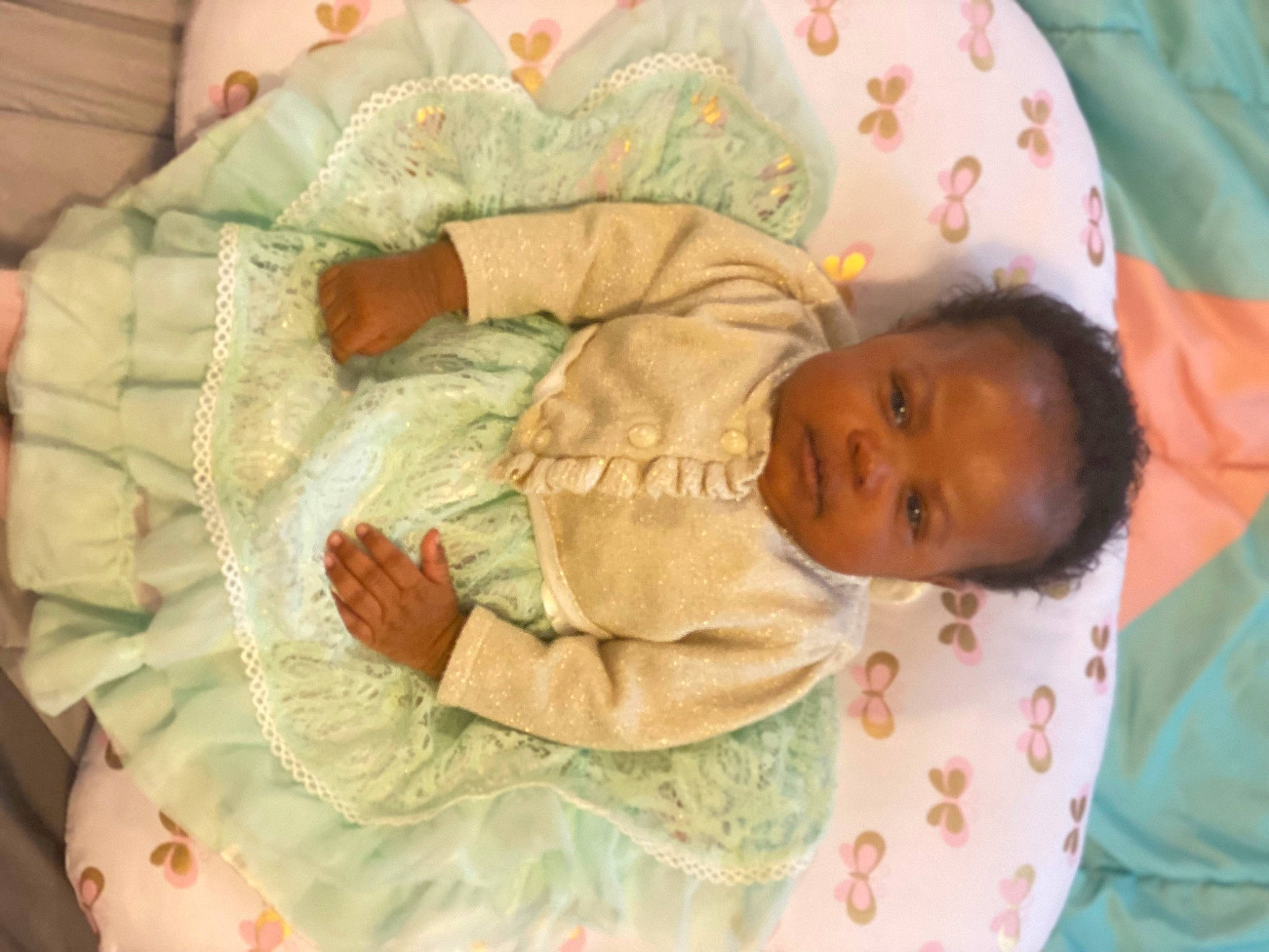 Cheyenne joined the competition — help win amazing prizes! baby, baby_products, baby_sleeping, baby_toddler_clothing, bedding, bedtime, cheek, child, comfort, eye, head, linens, nap, pattern, person, room, skin, sleeve, textile, thumb