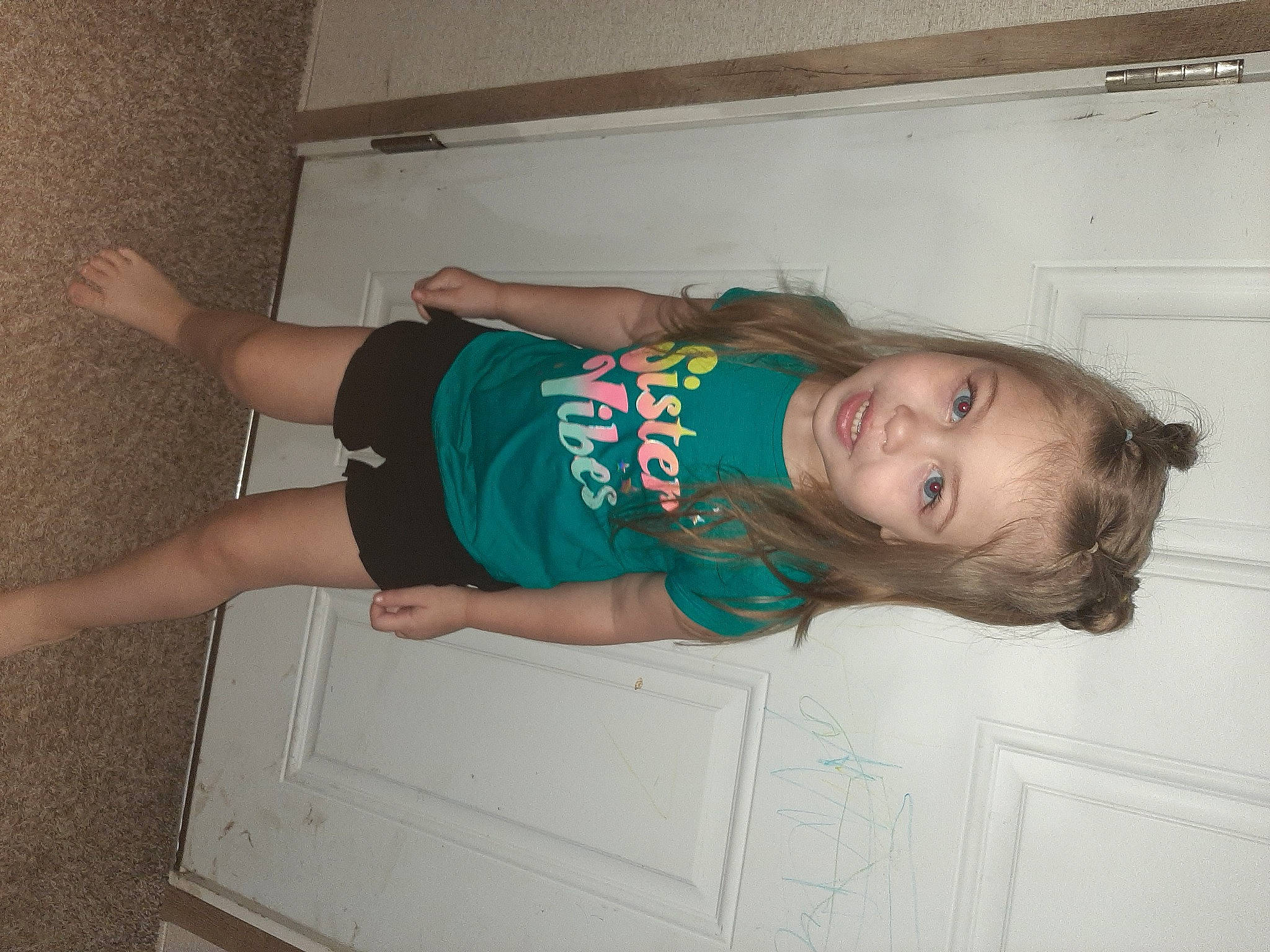 Xaedon is registered to the contest to win money with this photo: baby_toddler_clothing, child, cleanliness, elbow, electric_blue, fun, happy, human_leg, joy, knee, leg, person, room, shoulder, sleeve, smile, t_shirt, thigh, toddler, trunk