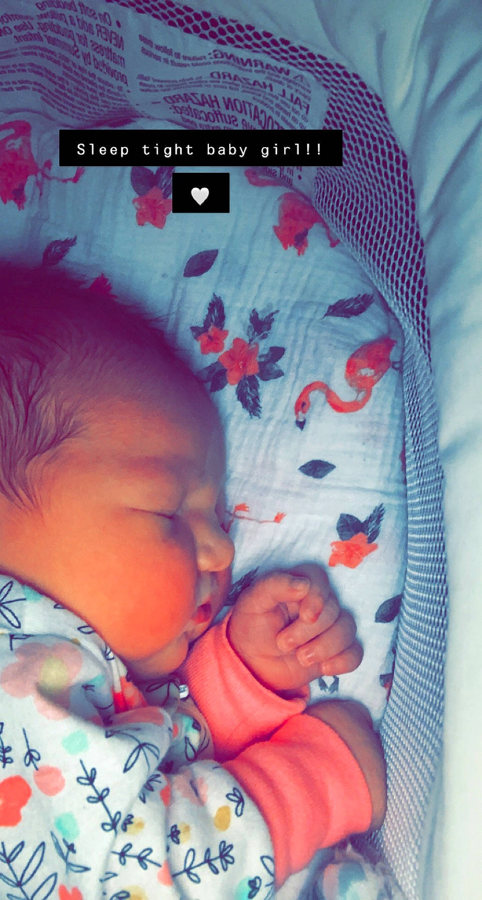 Rorey is registered to the contest to win money with this photo: baby, baby_sleeping, baby_toddler_clothing, cheek, child, comfort, design, electric_blue, eyelash, finger, linens, magenta, pattern, person, pink, product, skin, sleeve, textile, thumb