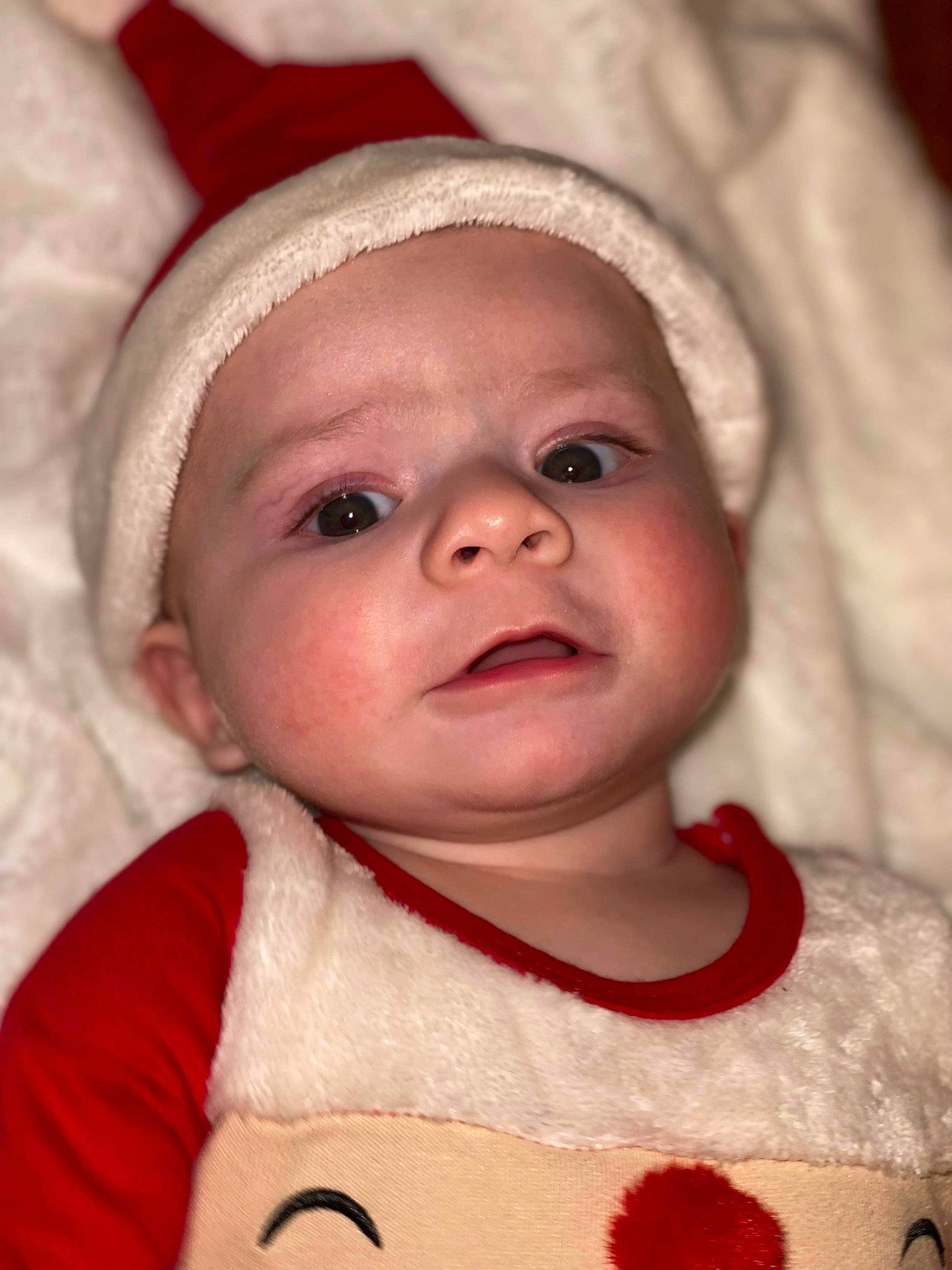 Brantley is registered to the contest to win money with this photo: baby, baby_toddler_clothing, cheek, chin, dress, eye, eyebrow, eyelash, happy, head, headwear, iris, lip, mouth, nose, organ, person, pink, skin, sleeve