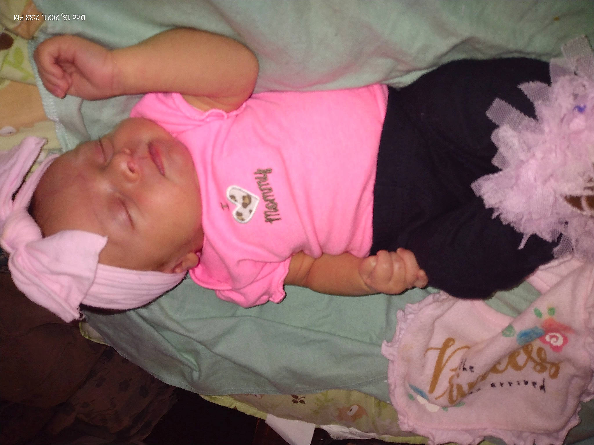 Cody is registered to the contest to win money with this photo: abdomen, baby, baby_products, baby_toddler_clothing, cheek, child, comfort, fun, fur, headgear, nap, pattern, person, pink, room, sleep, sleeve, t_shirt, toddler, trunk