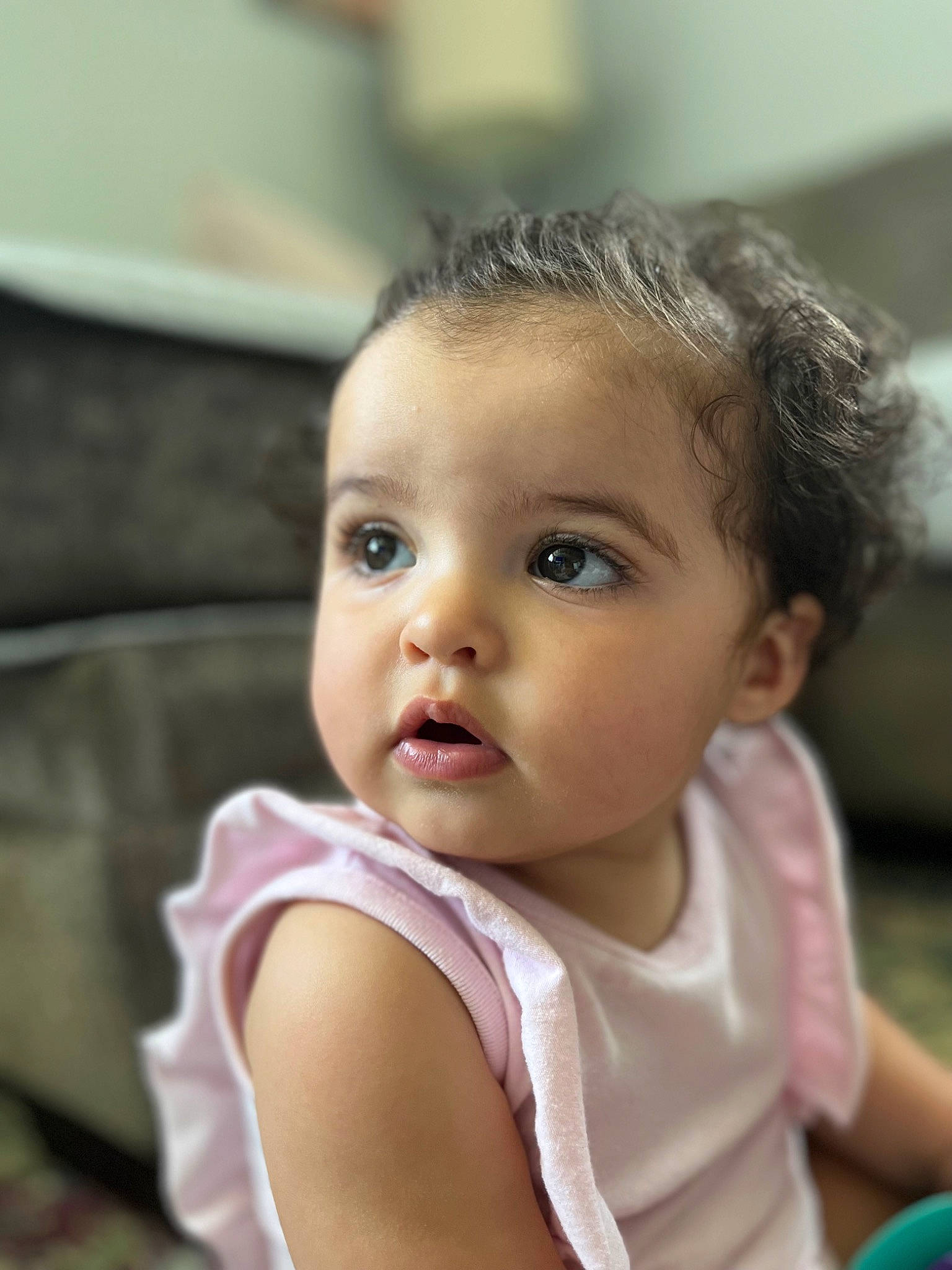 Arden is registered to the contest to win money with this photo: baby, baby_toddler_clothing, cheek, child, comfort, eyebrow, eyelash, flash_photography, fun, hair, happy, iris, lip, nose, person, sitting, skin, smile, toddler, vacation