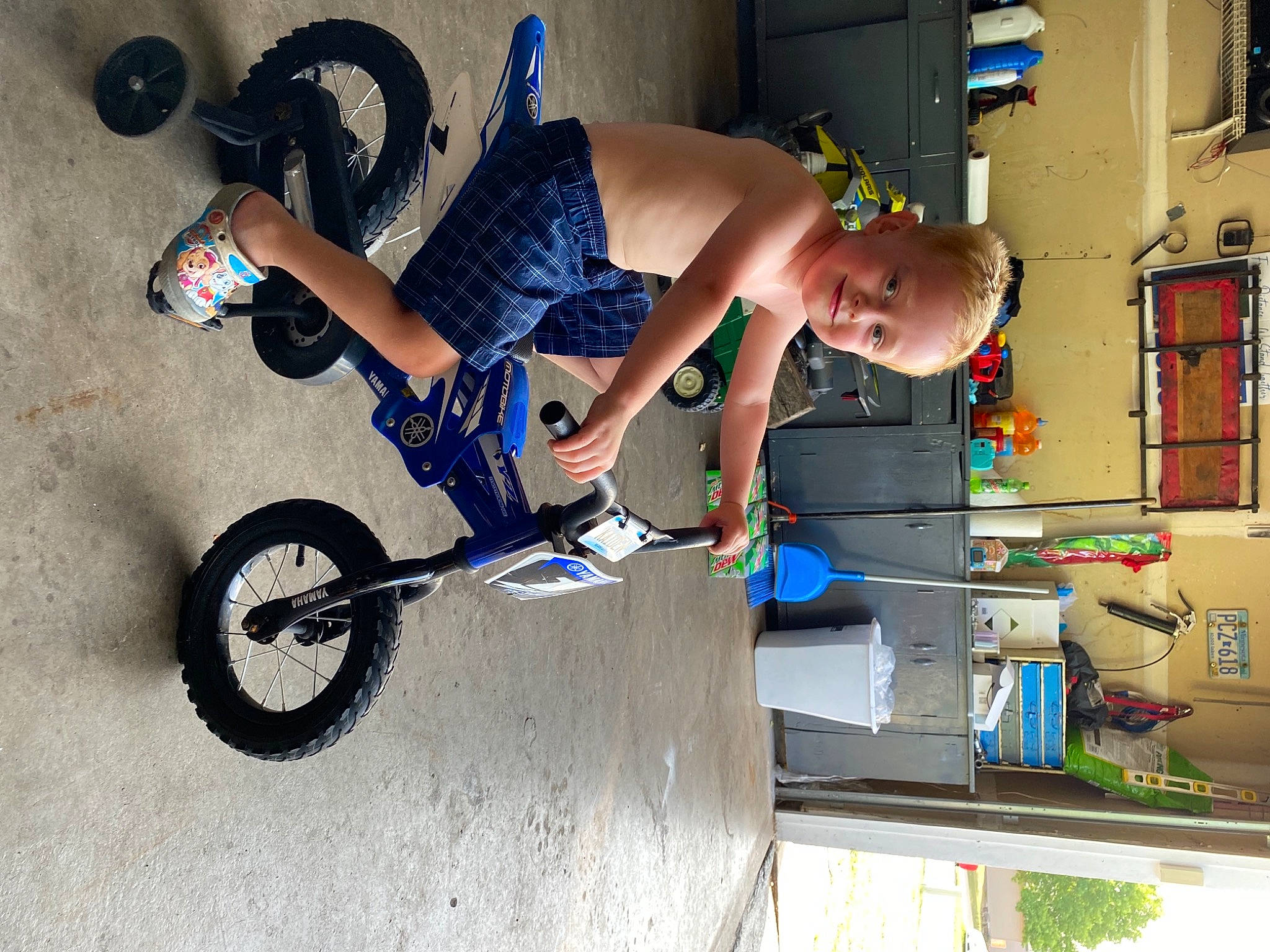 Kaiden joined the competition — help win amazing prizes! automotive_tire, automotive_wheel_system, bicycle, bicycle_accessory, bicycle_fork, bicycle_frame, bicycle_part, bicycle_tire, bicycle_wheel, blue, cycling, joy, leg, person, rim, rolling, shorts, tire, toddler, tread